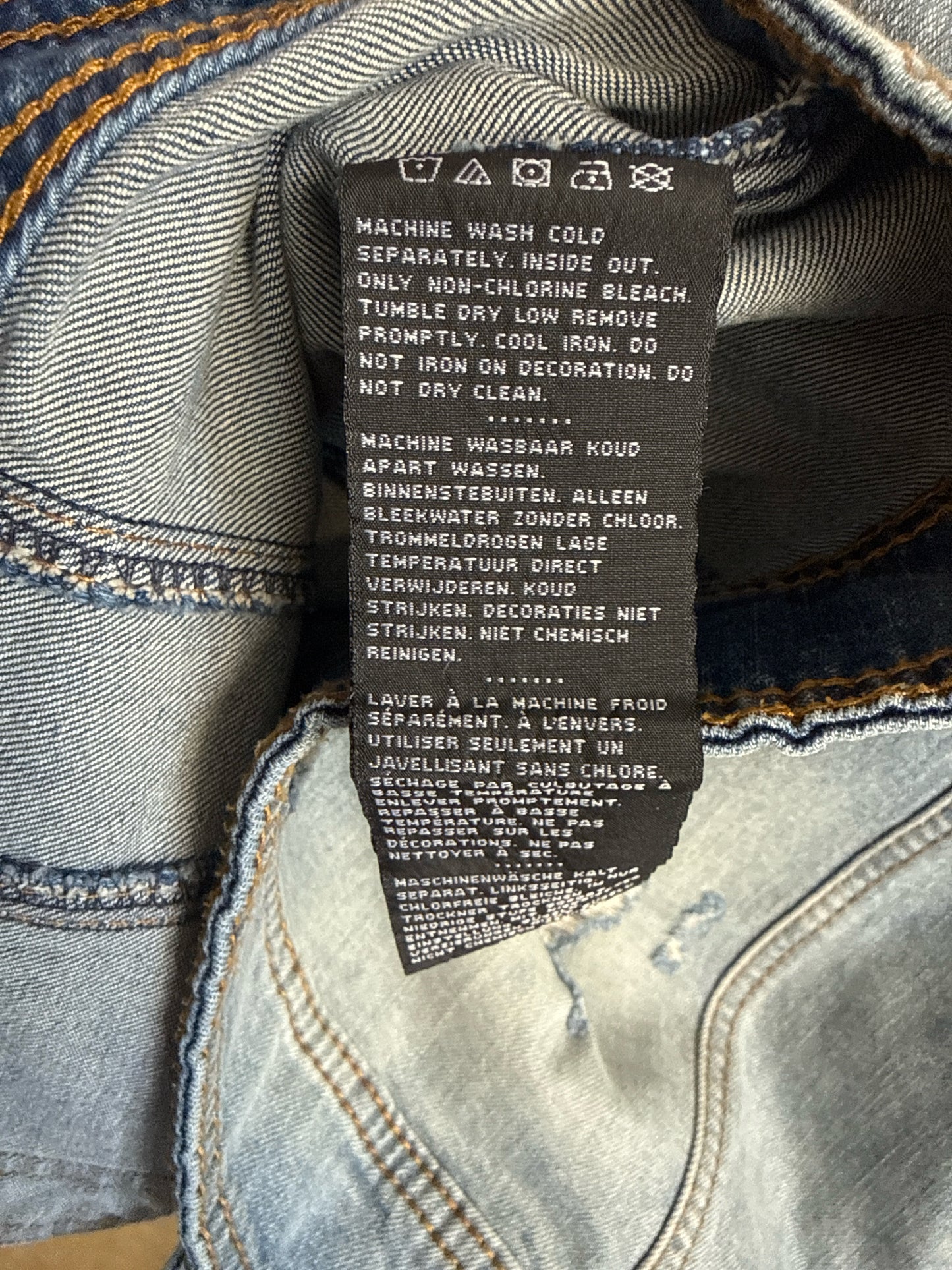 Size 2XL Denim Vest