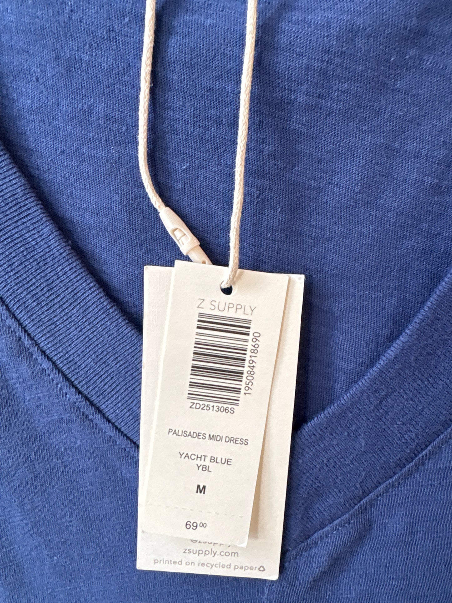 z supply Size M Blue maxi Dress