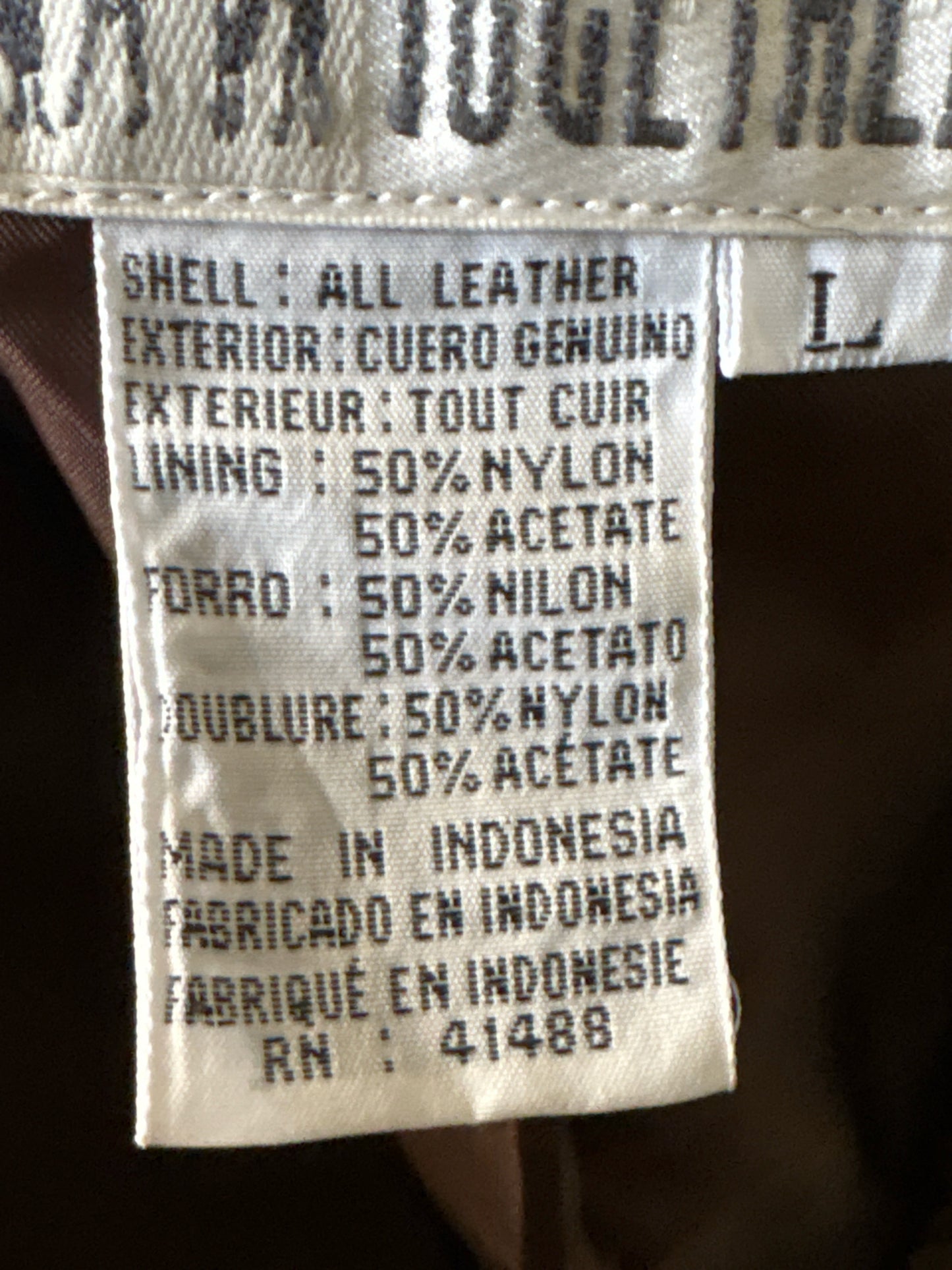 together Size L chocolate Jacket