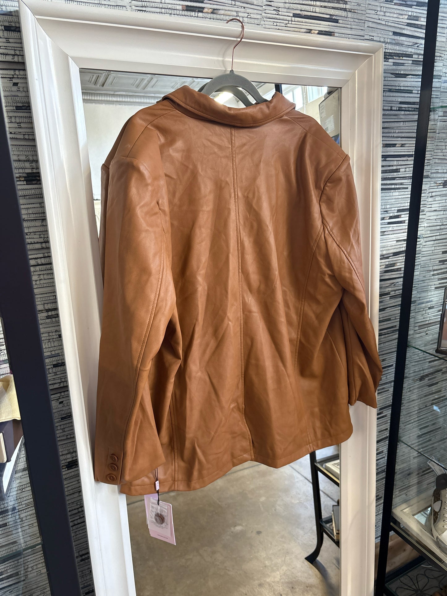 Avec Les Filles Size 2XL Caramel Jacket