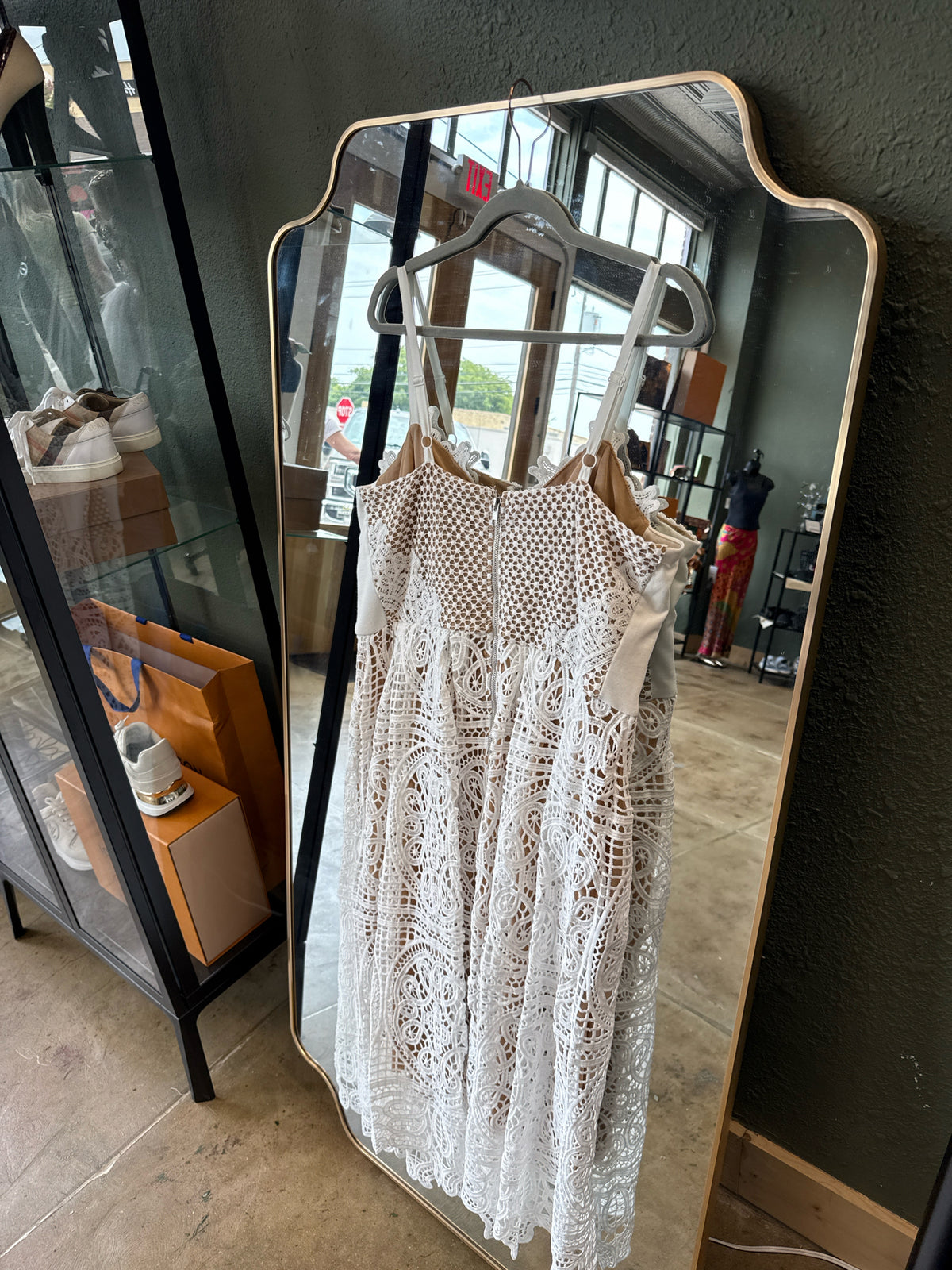 CITY CHIC Size 14 White Dress