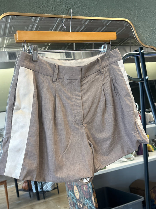 TWP Size 8 Taupe Shorts