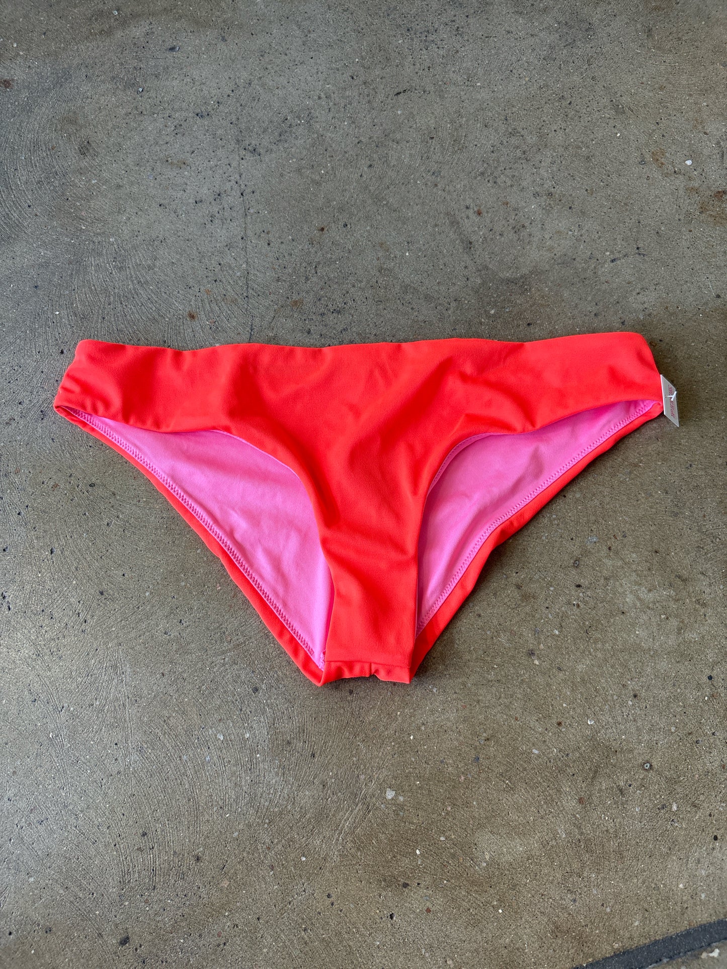 PINK Size S Orange swim BOTTOM