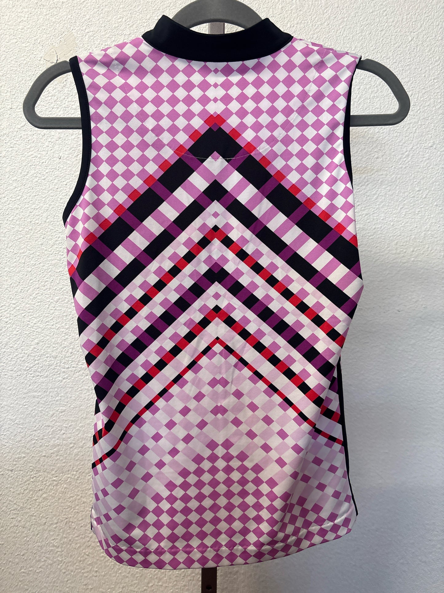 Tail Size XS Purple/Multi Checkered Tops