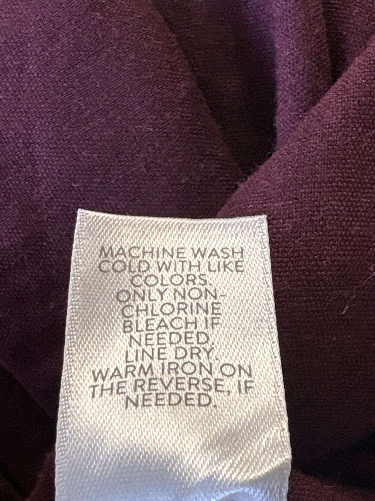 J Jill Size L Maroon Pants