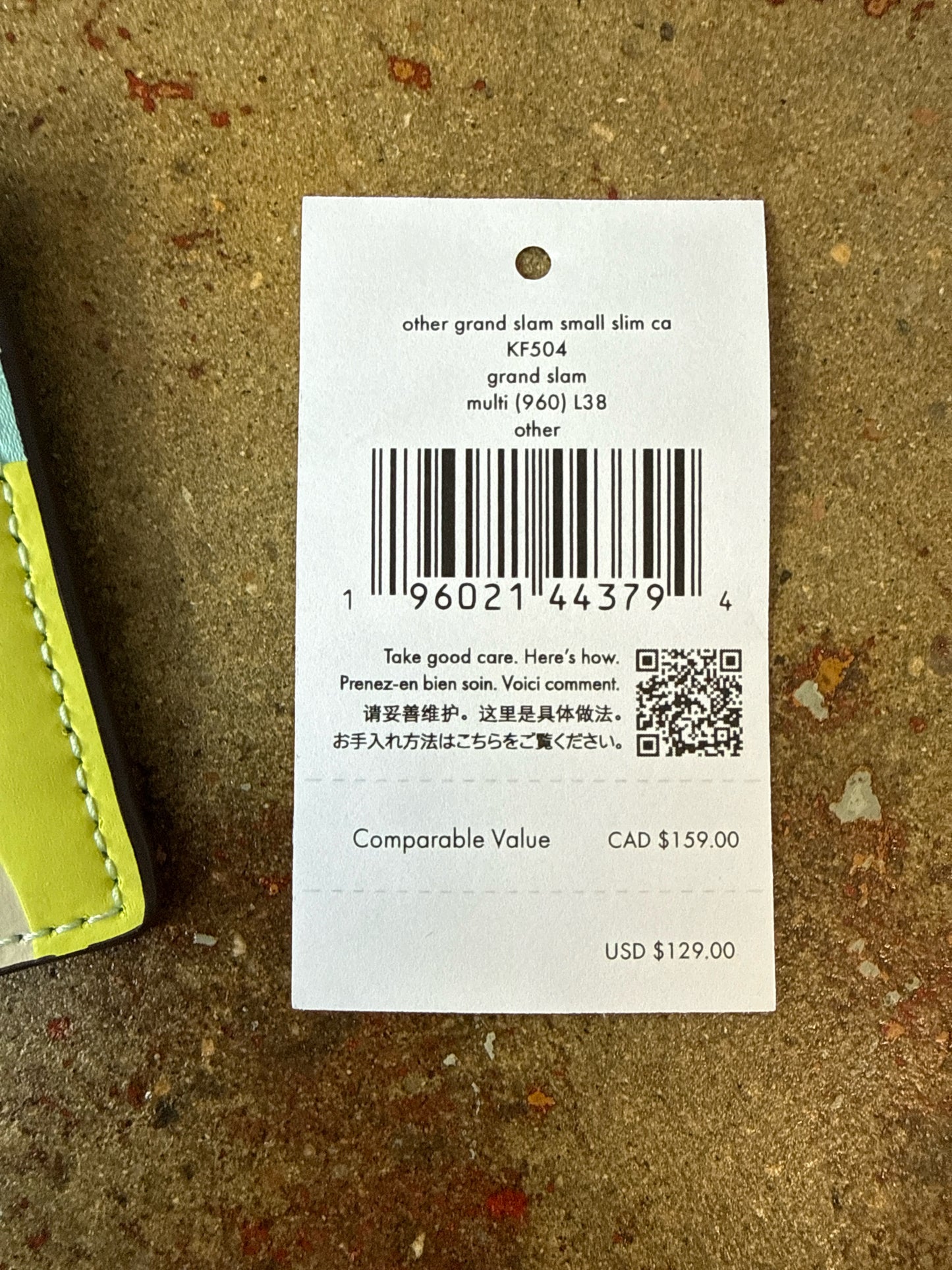 Kate Spade Blue Wallet/Wristlet