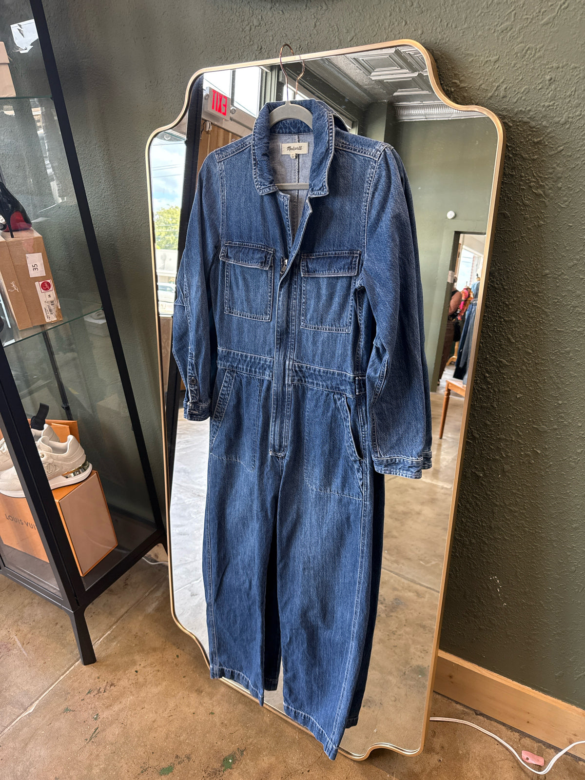 MADEWELL Size XS Denim Romper