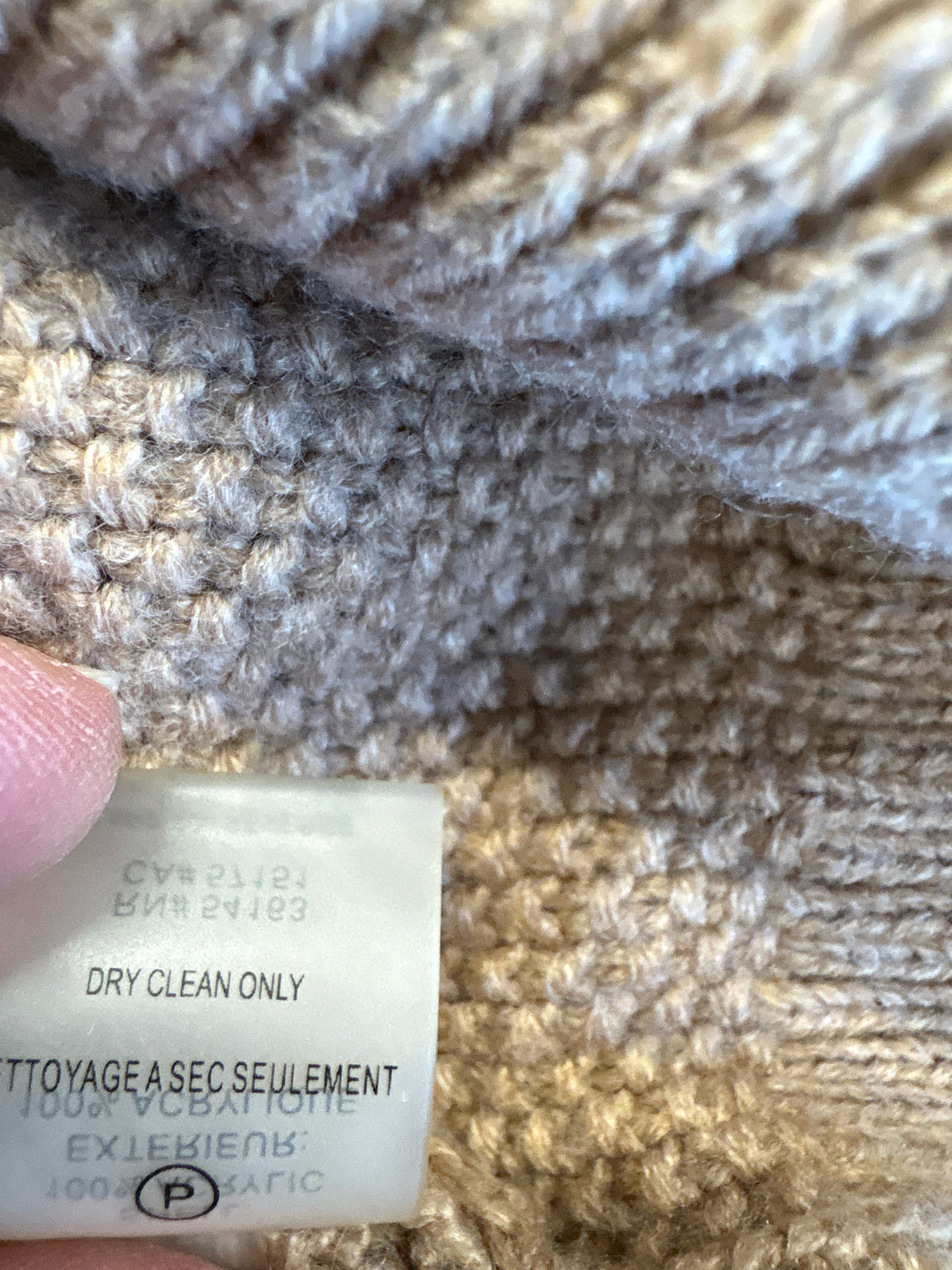 Ivanka Trump Size S Beige Sweater