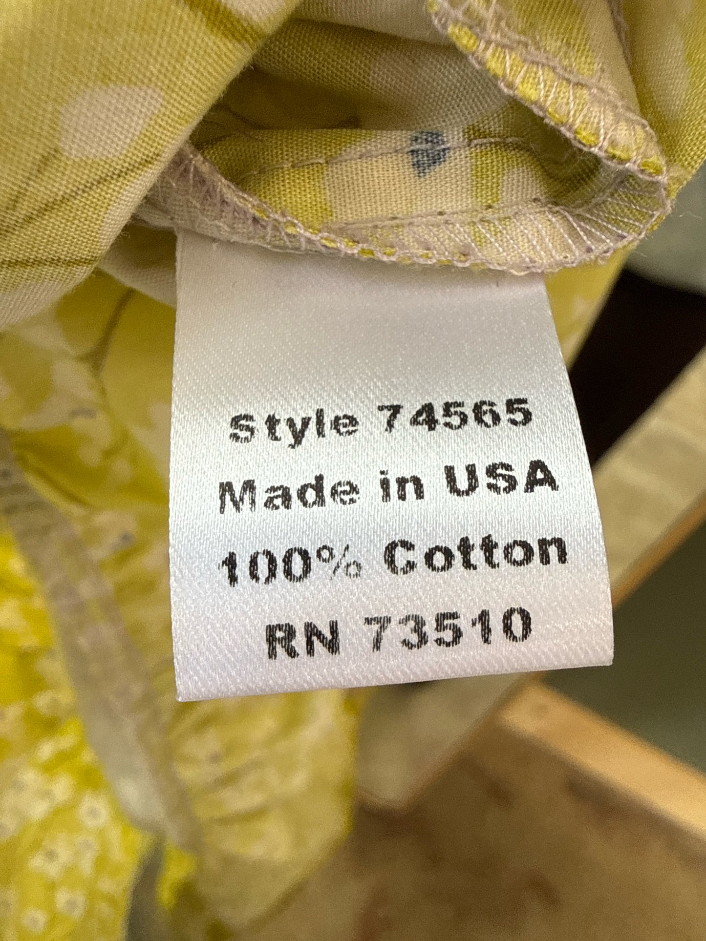 Uncle Frank Size S Purple/Yellow Dress