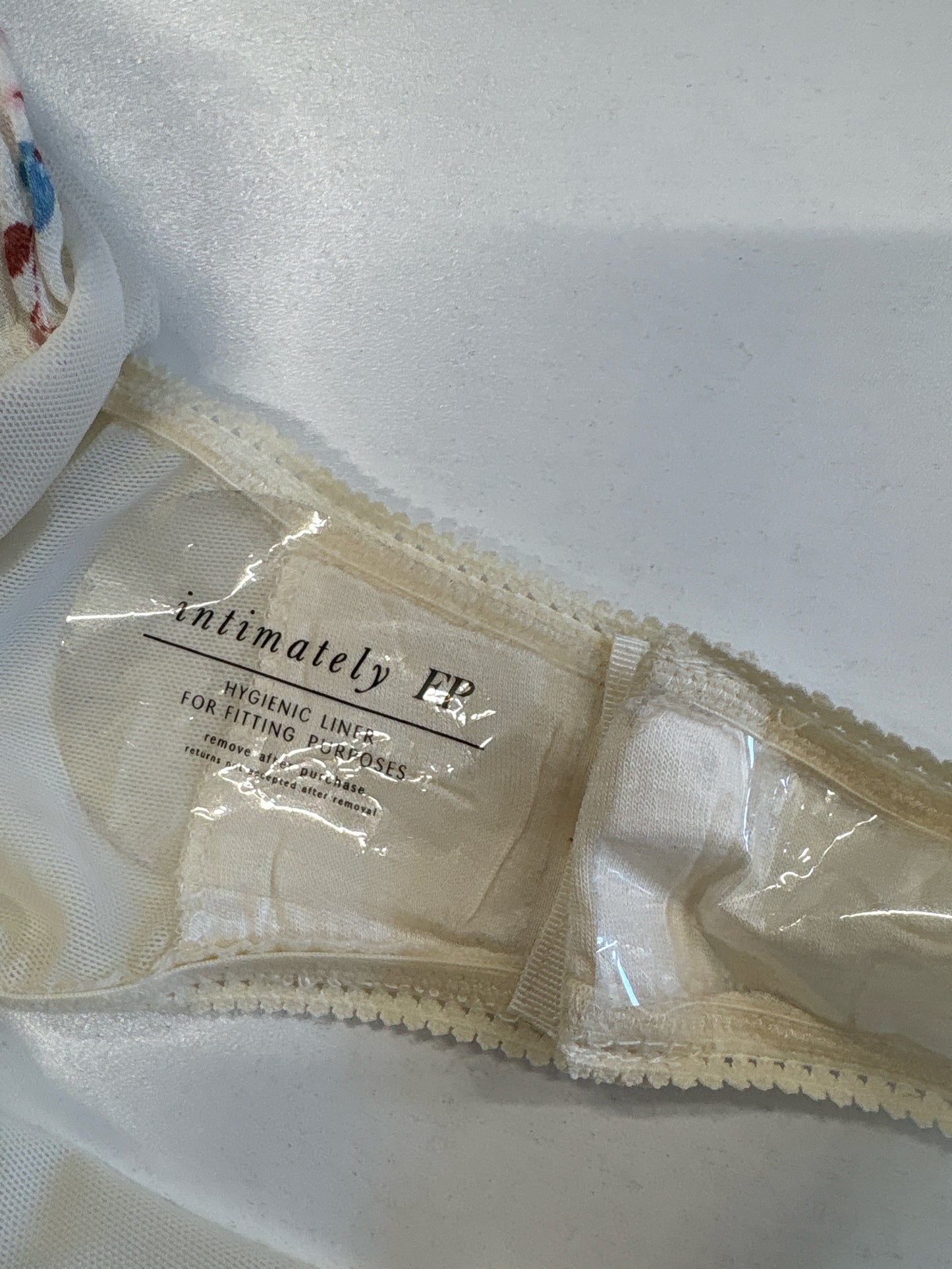 free people Size XS cream print Top