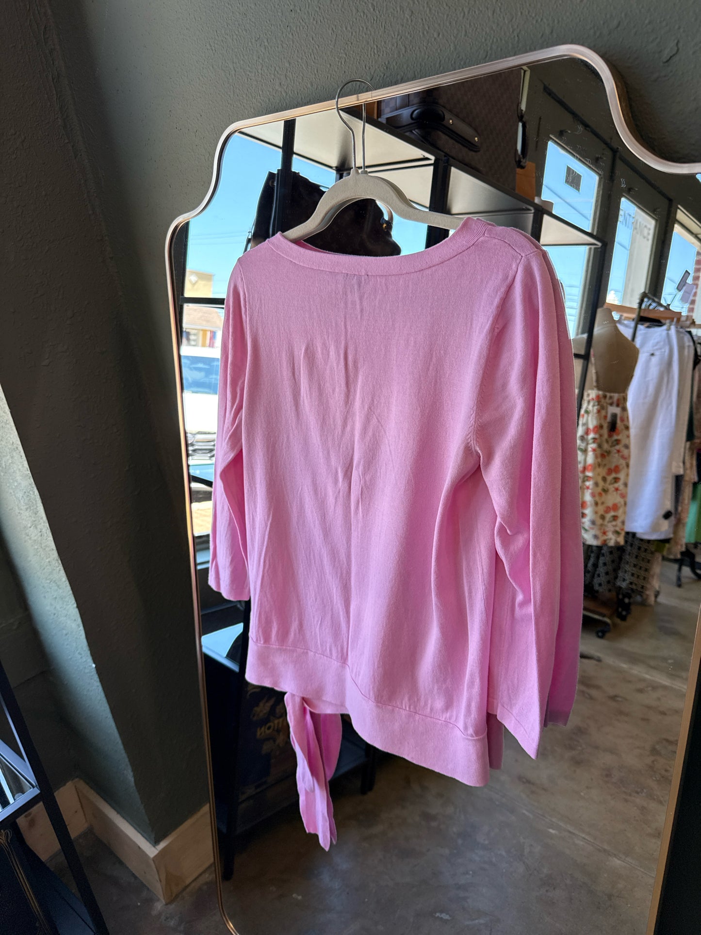 TALBOTS Size M Pink Sweater