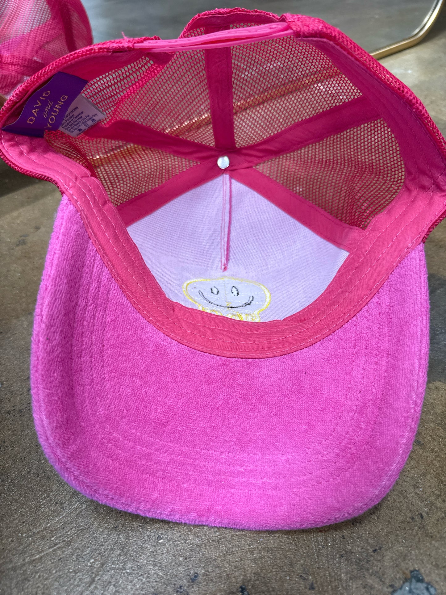 DAVID AND YOUNG Pink Hat