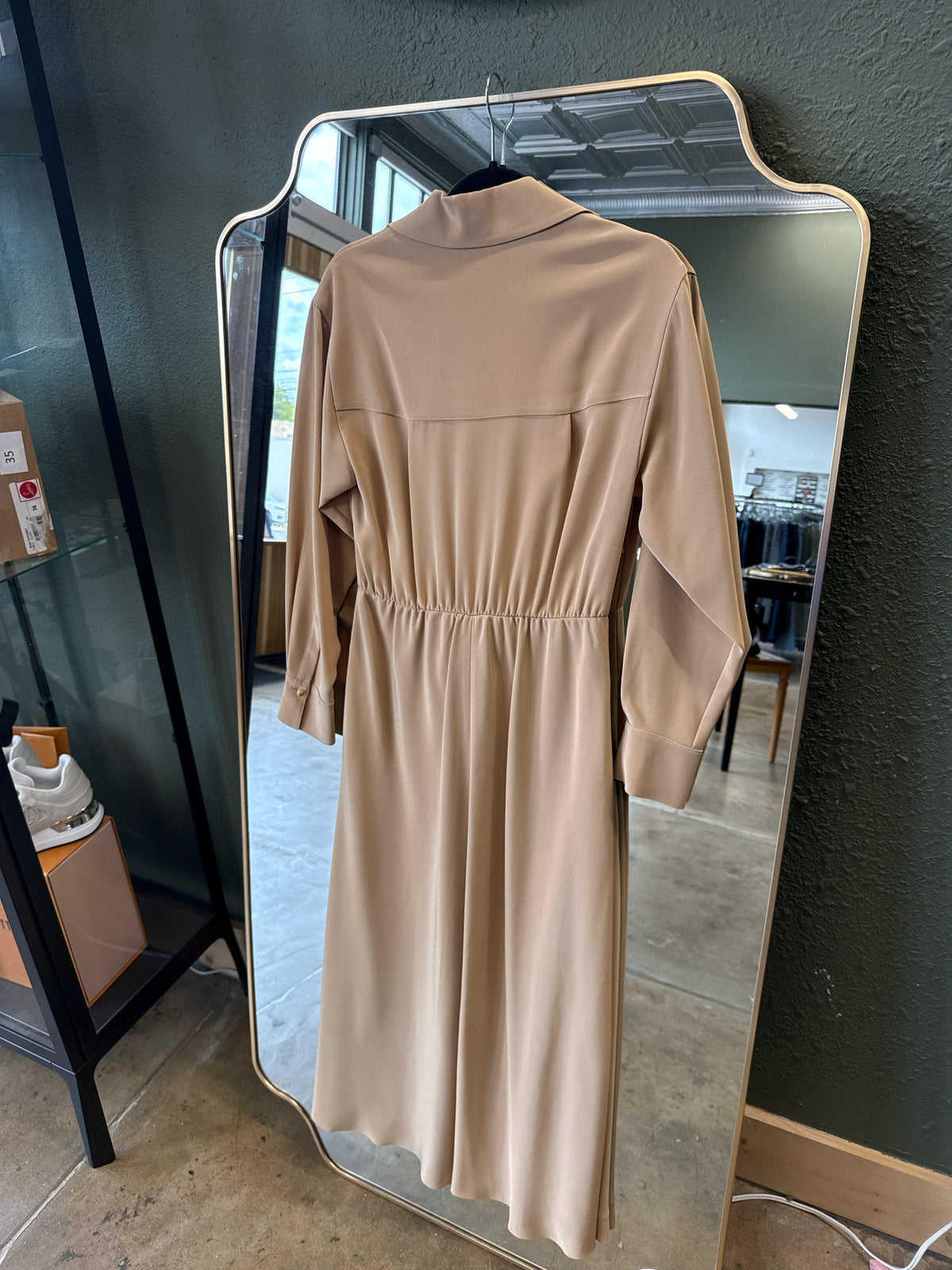 Tan Dress