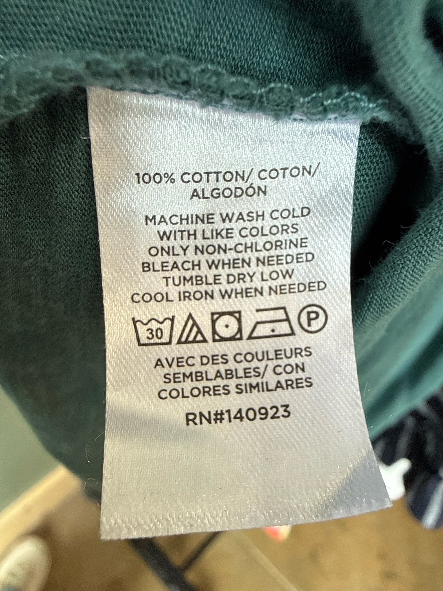 LOFT Size L Teal Tee