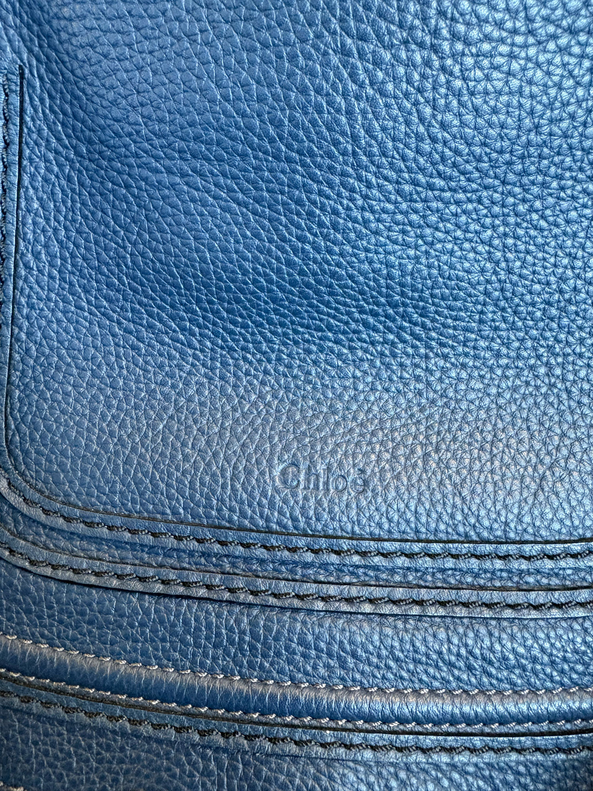 Chloe Navy Luxury