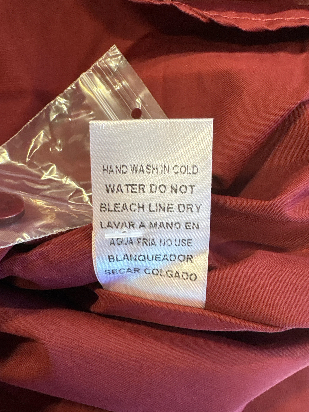 entro Size M burgandy Dress