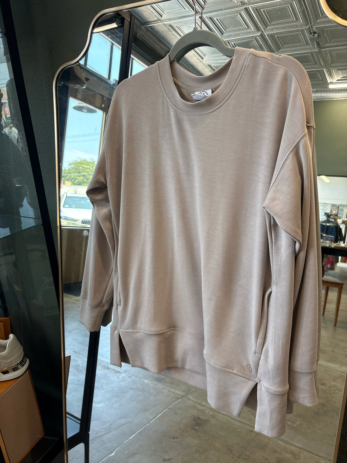 Sage Collective Size XS Tan Sweatshirt/Hoodie