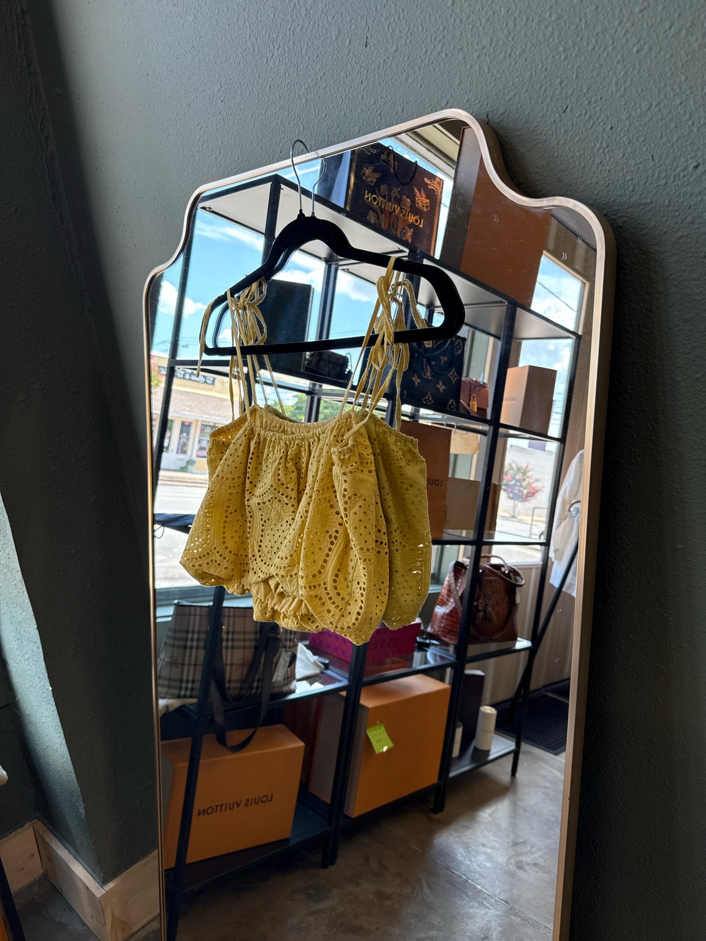 Greylin Size XS Yellow Top