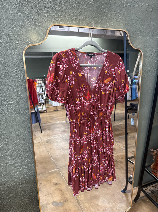 MADEWELL Size 0 Maroon Dress