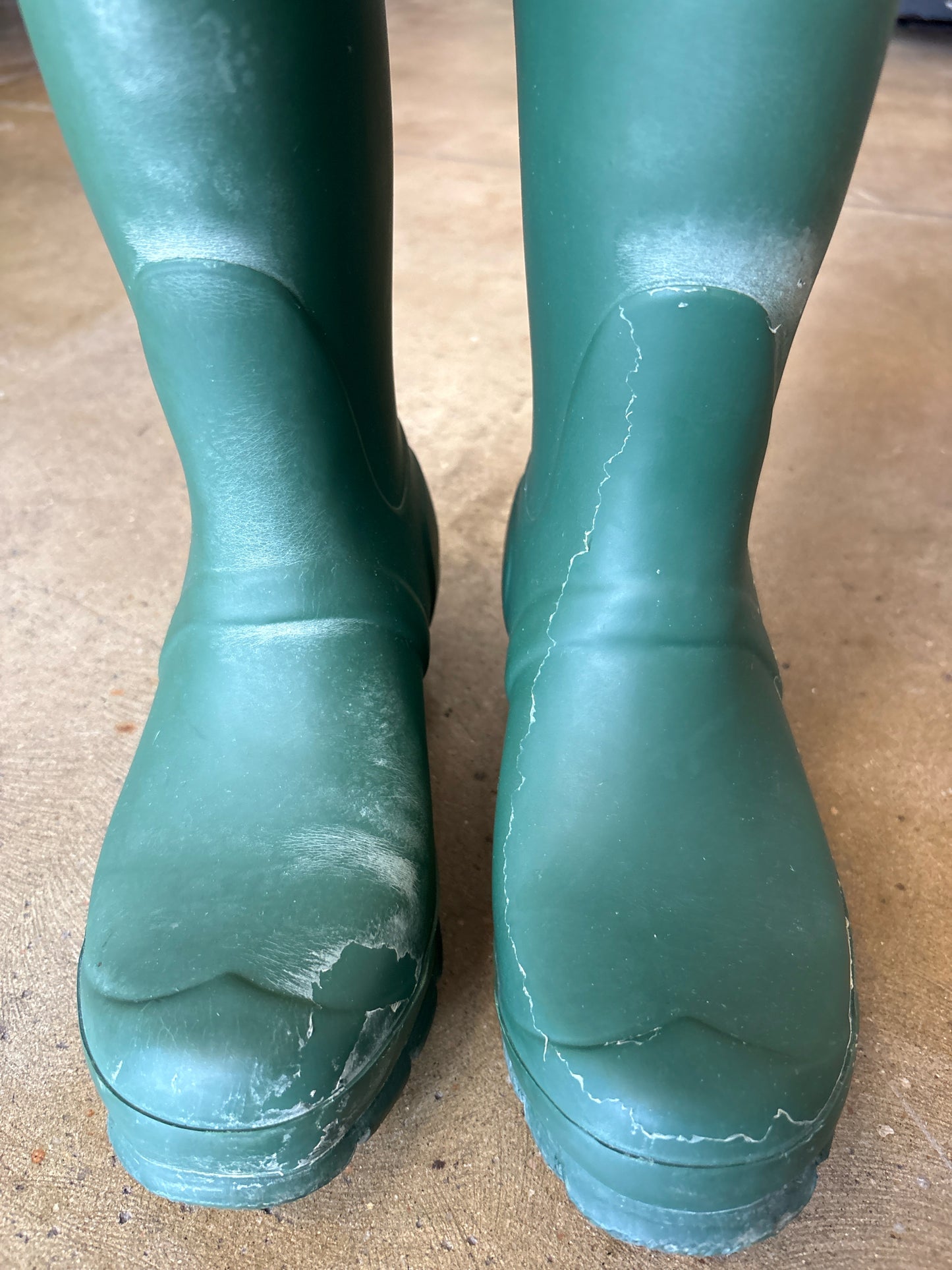 Hunter Shoe Size 5 Green Boots