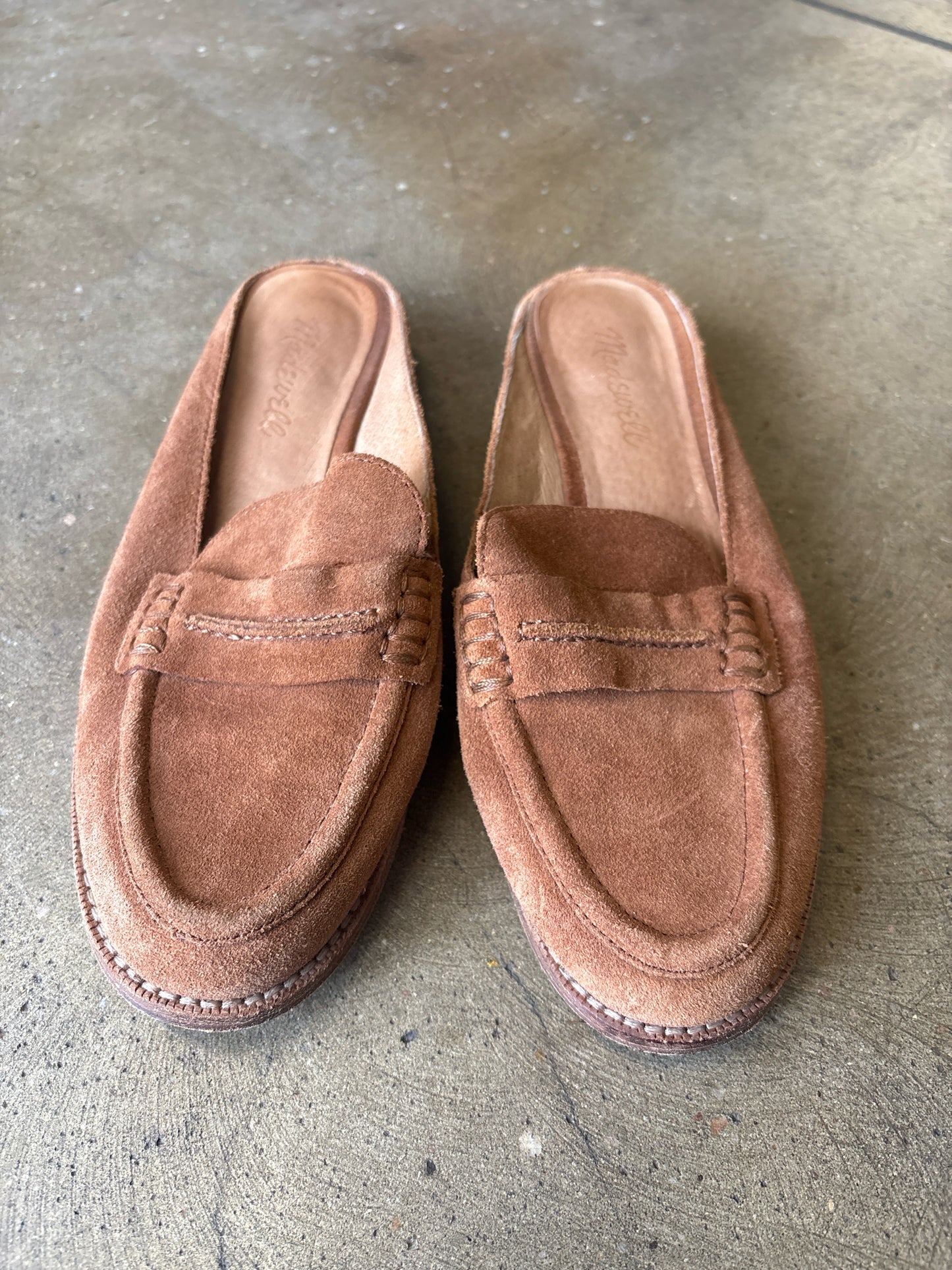 MADEWELL Shoe Size 7 Brown suede Loafers