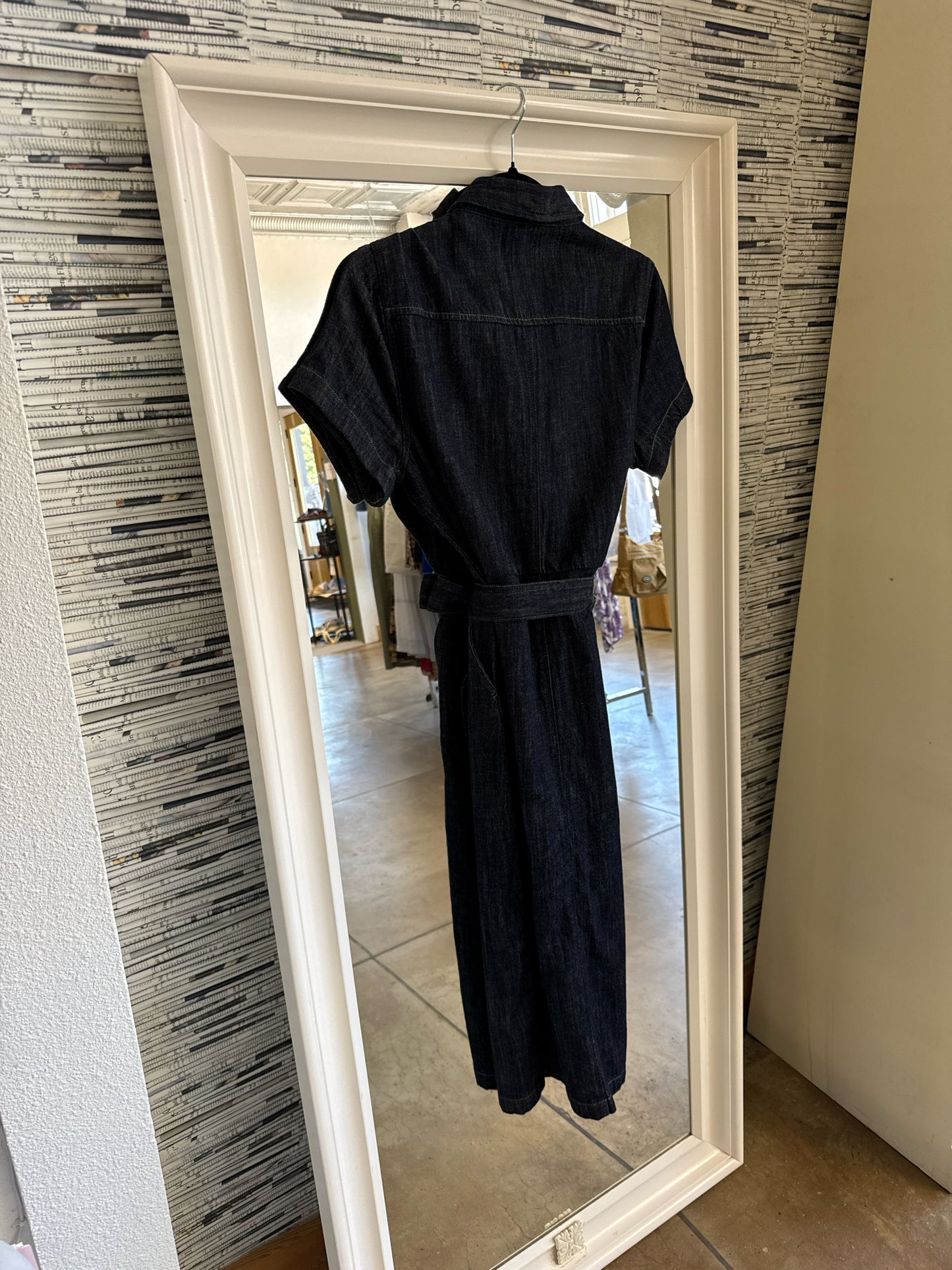 Jcrew Size 6 Denim Dress