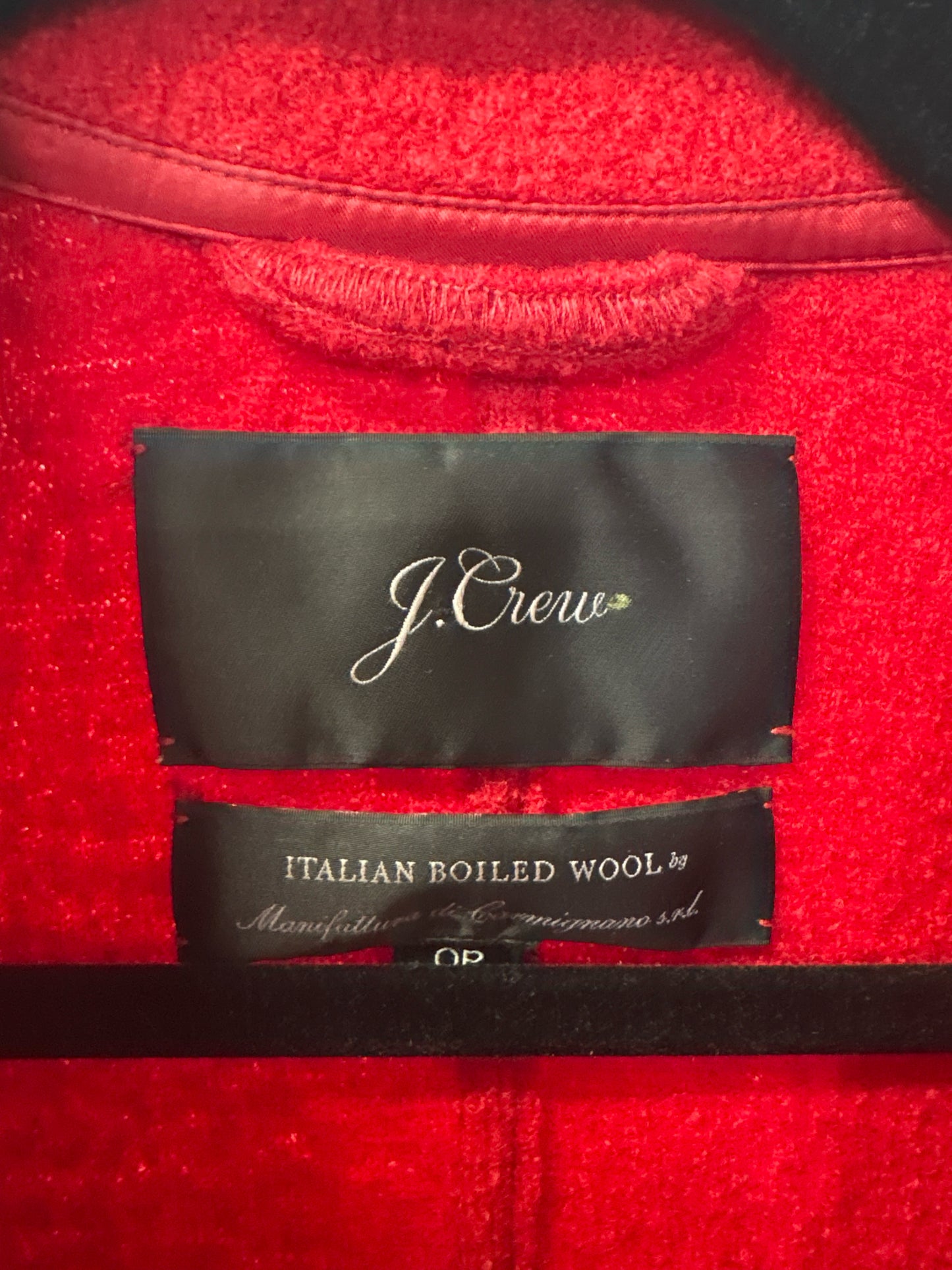 J. CREW Size OP Coat