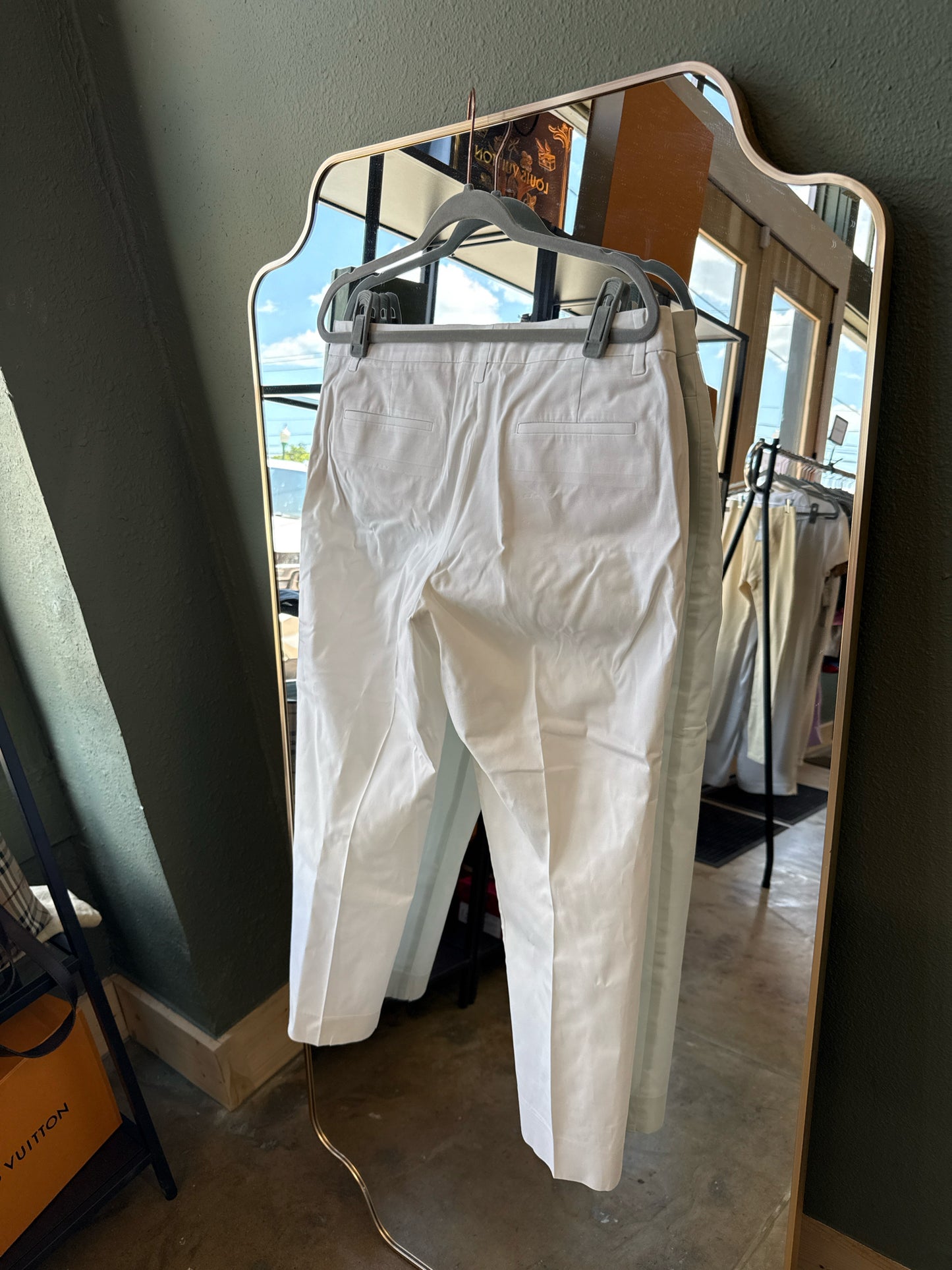TALBOTS Size 12 White Pants