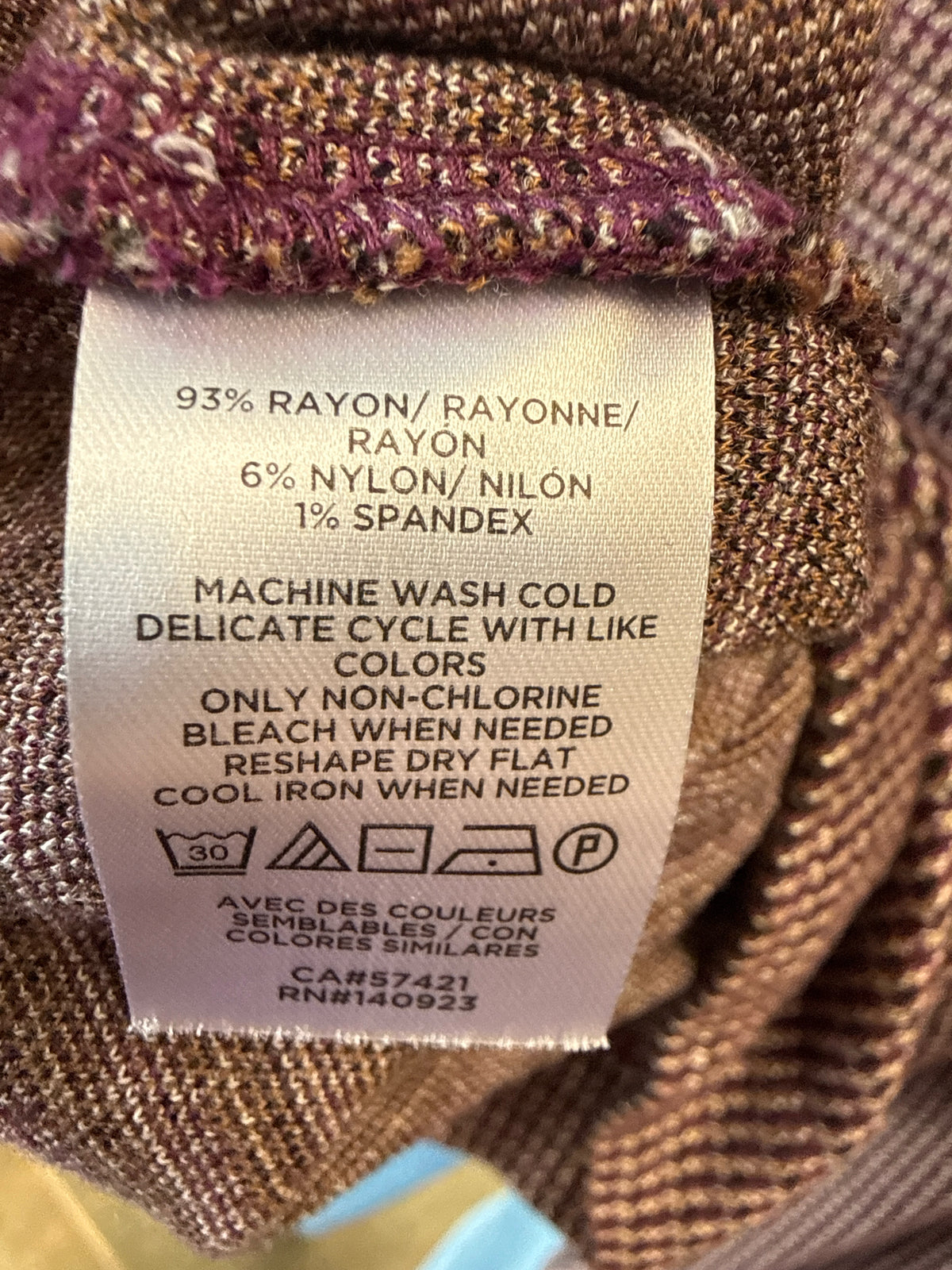 Lou & Grey Size XS Purple Top