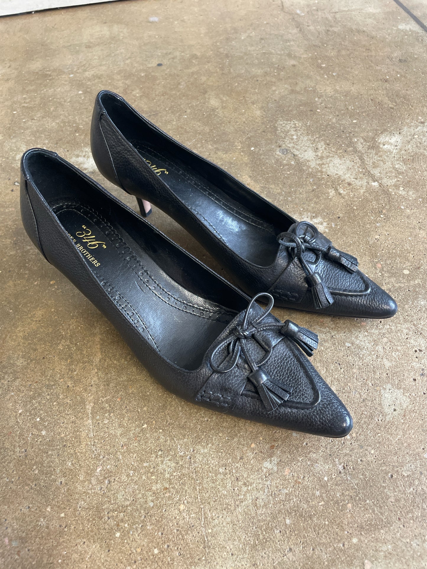 Brooks Brothers Shoe Size 7.5 Black Heels