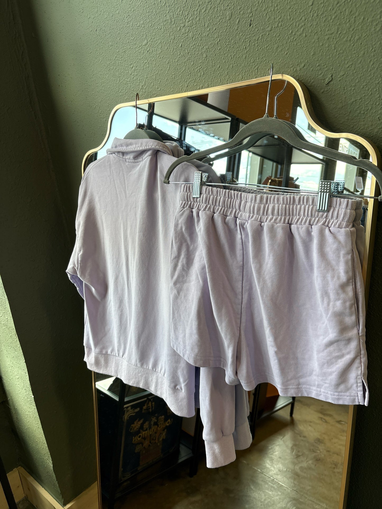 Merokeety Size S Purple Two PC Set