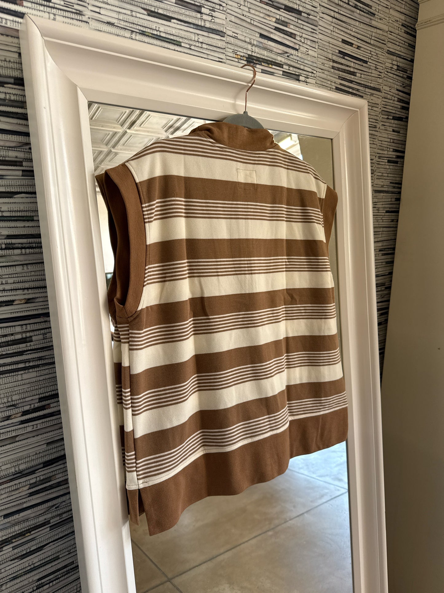 Umgee Size M brown/cream Top