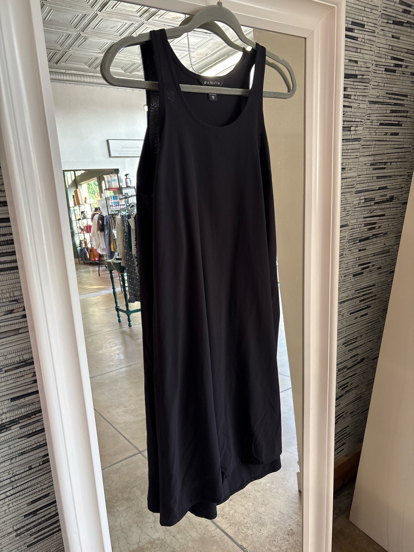ATHLETA Size XS Black Dress