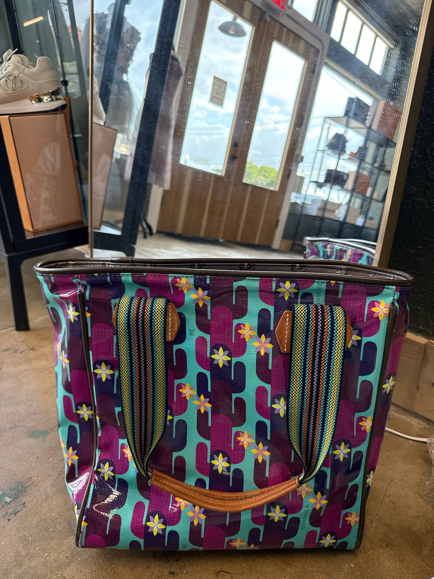 Consuela Blue/Purple Bag