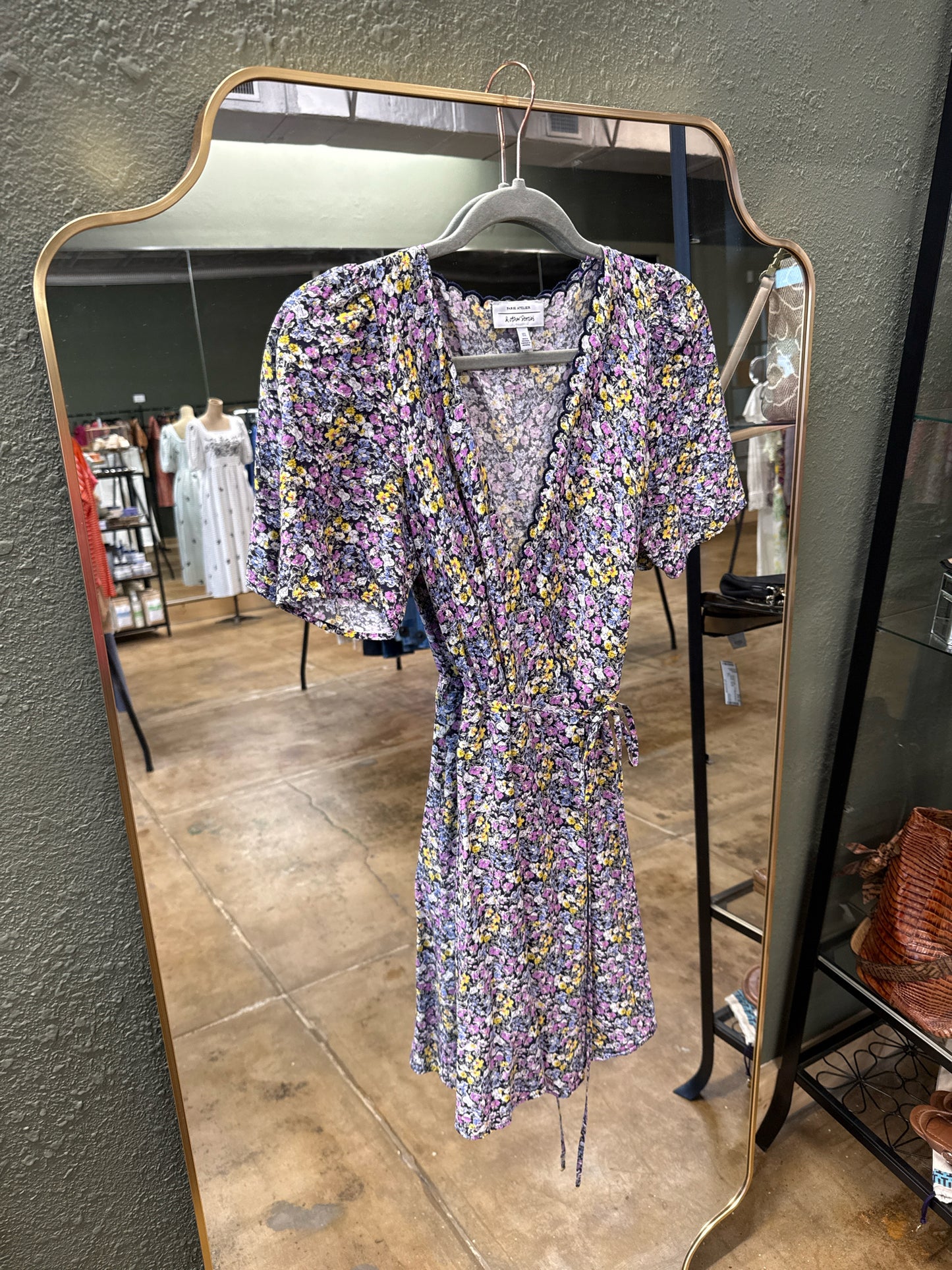 PARIS ATELIER Size 6 Purple Dress