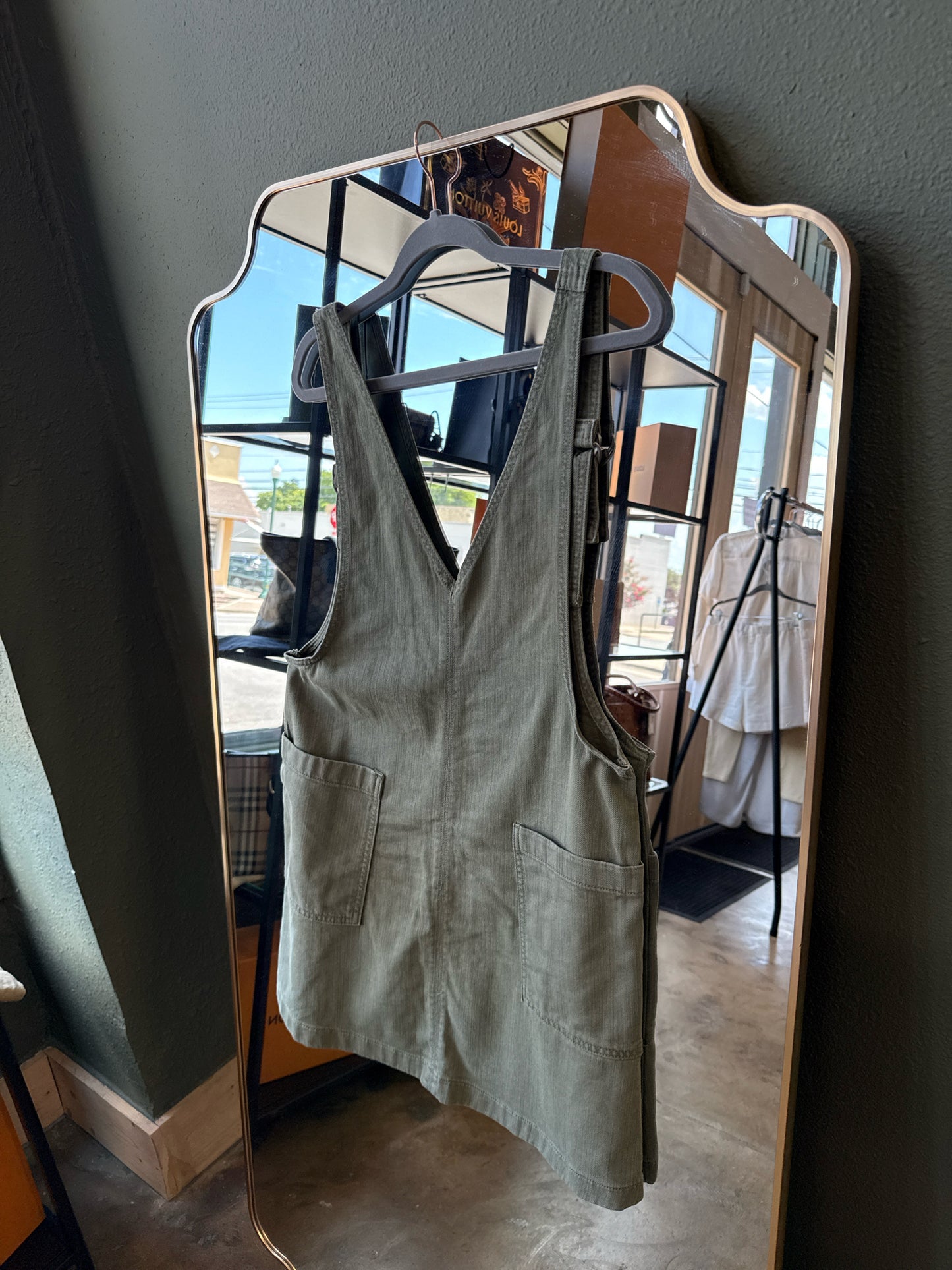Aerie Size S Green Dress