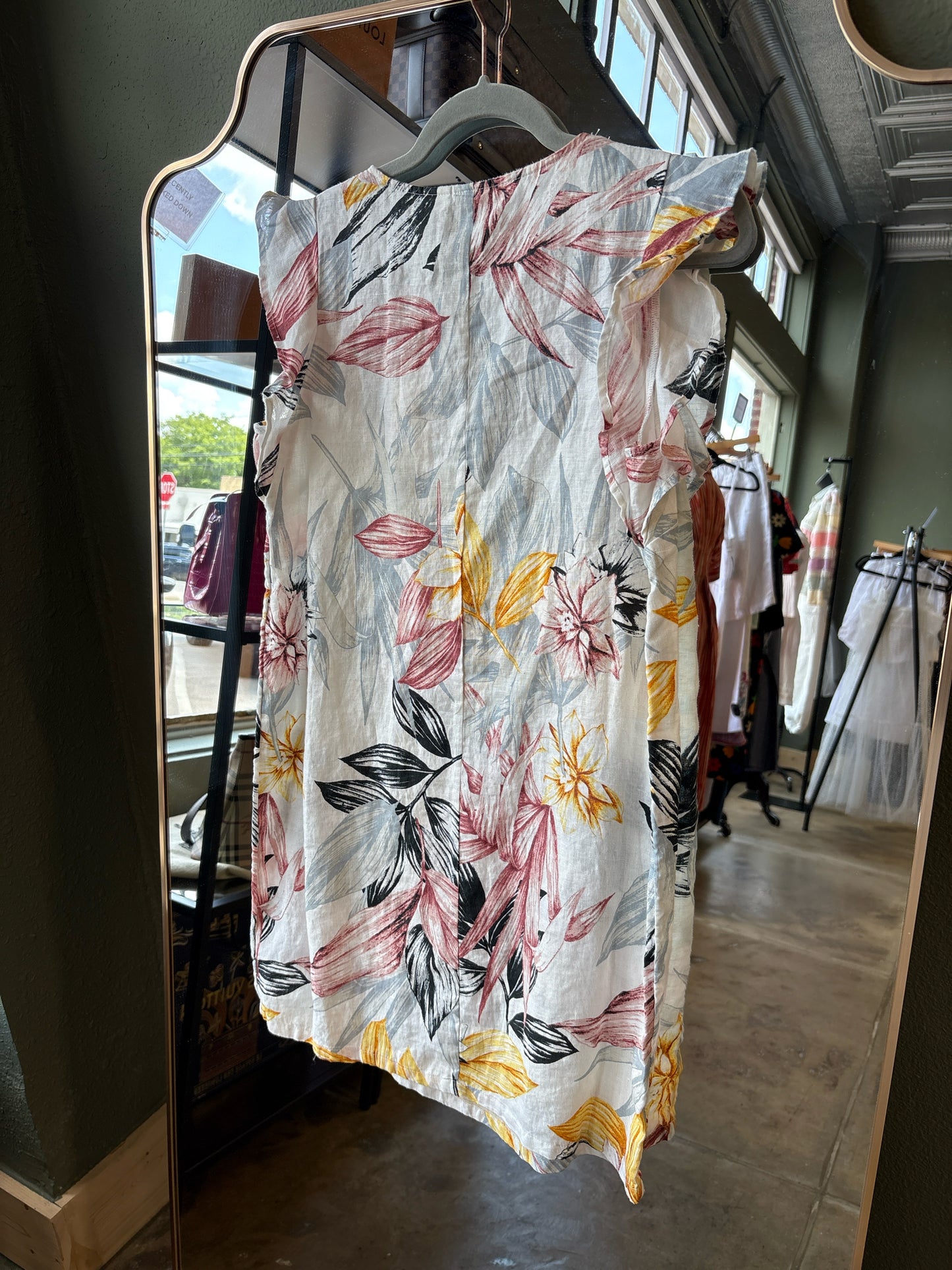 C&C California Size XS white multi Dress