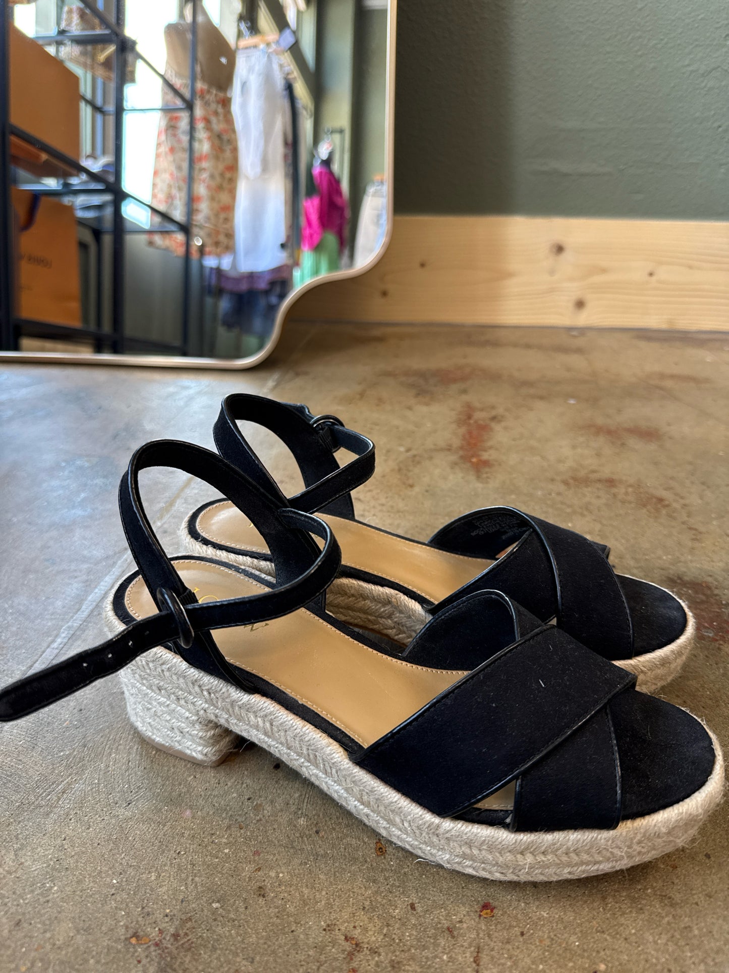 Jcrew Shoe Size 7.5 Black Heels