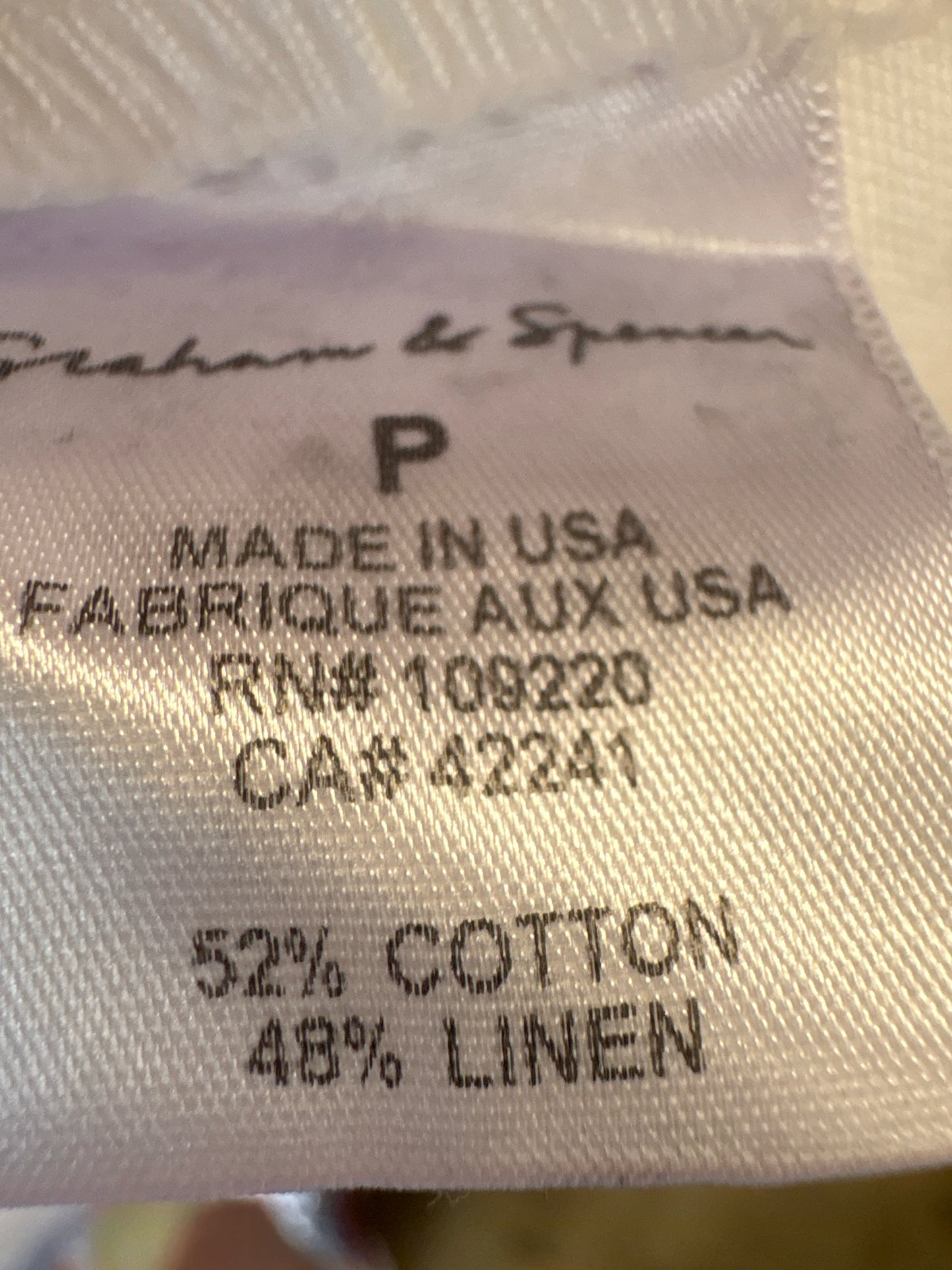 graham and spencer Size P White Sleeveless Dress