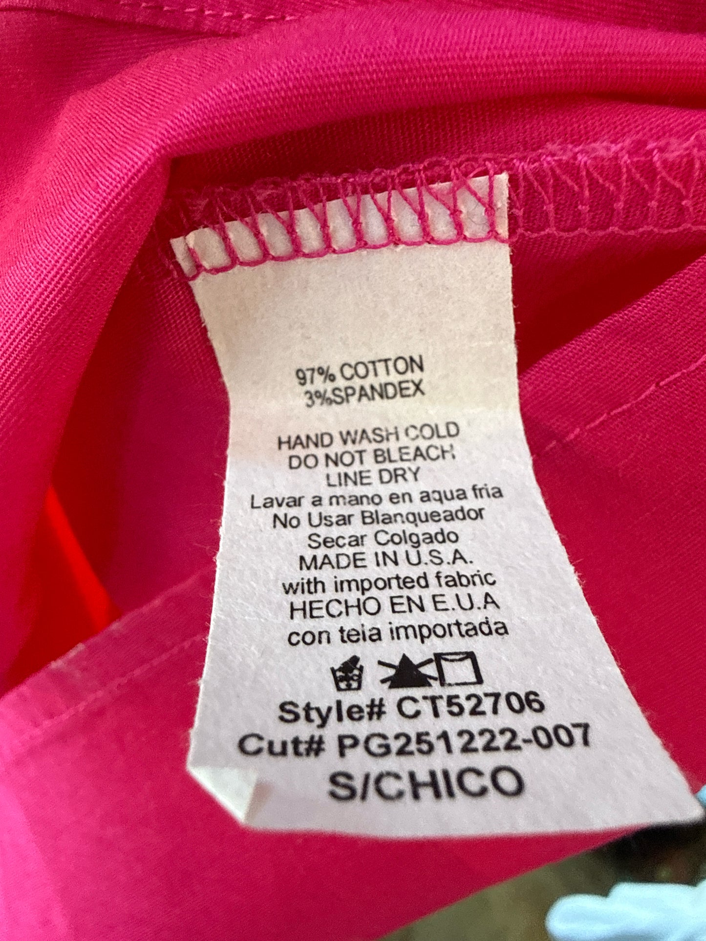 Gee Gee Size S Pink Top