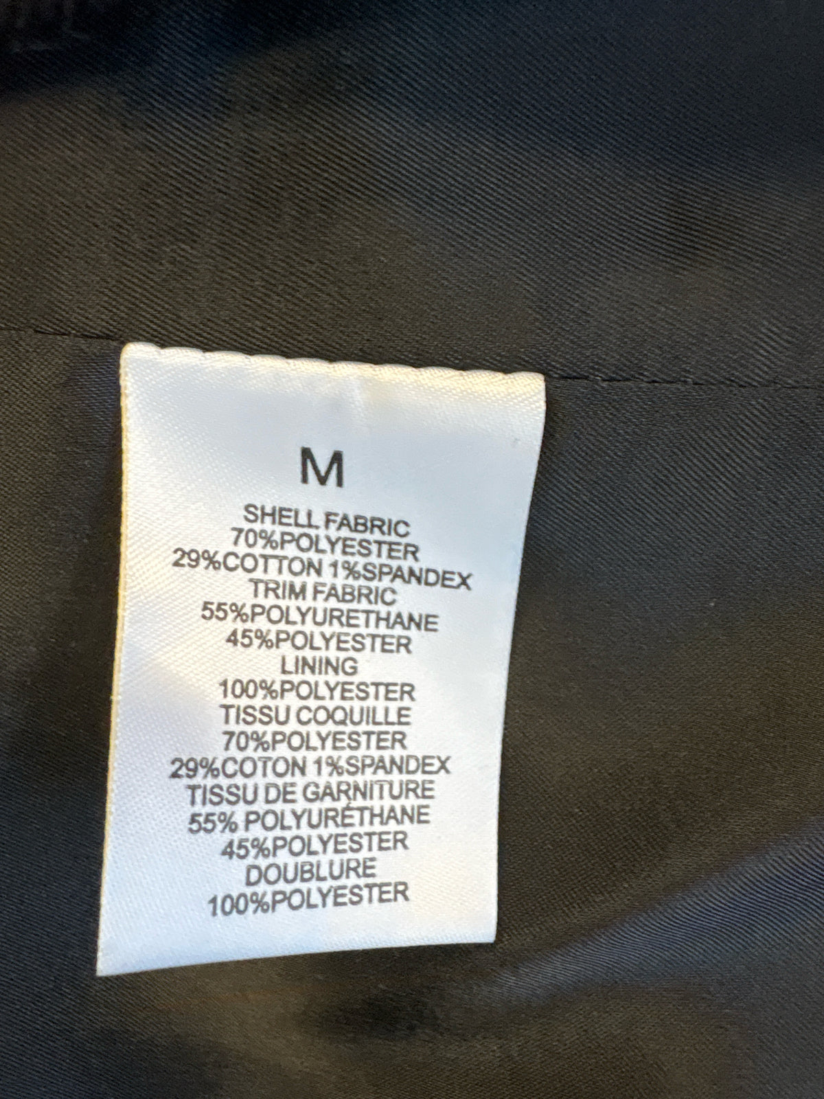 Blue Revival Size M Black Jacket