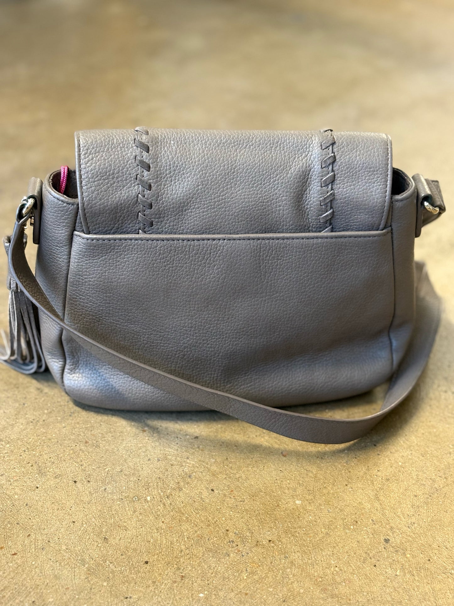 Elaine Turner Gray Purse