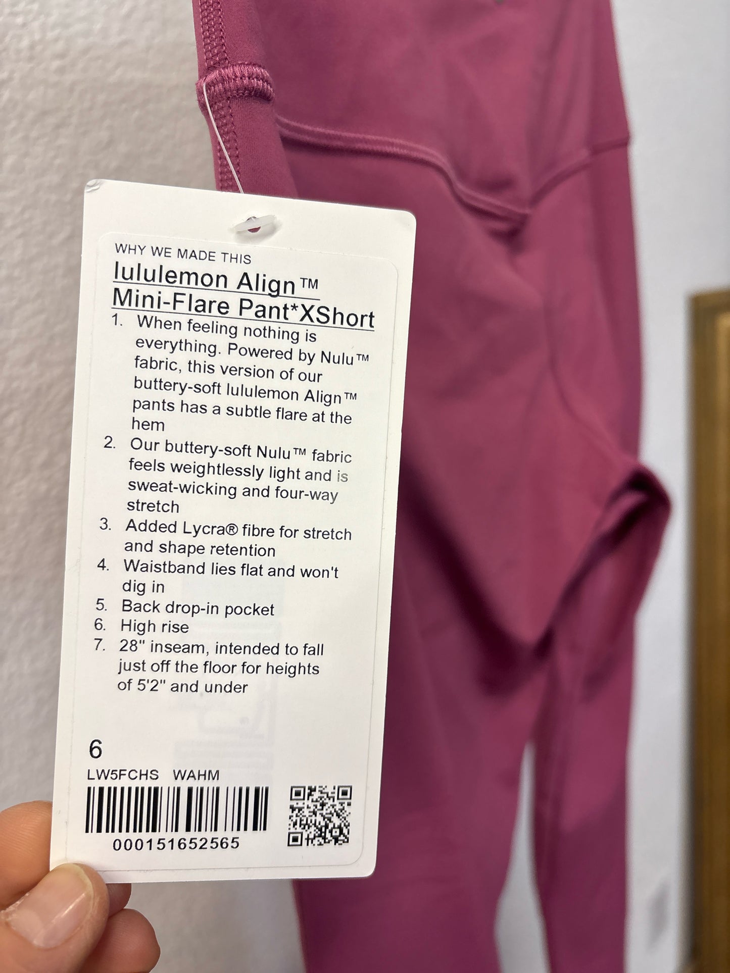 Lululemon 6 Legging