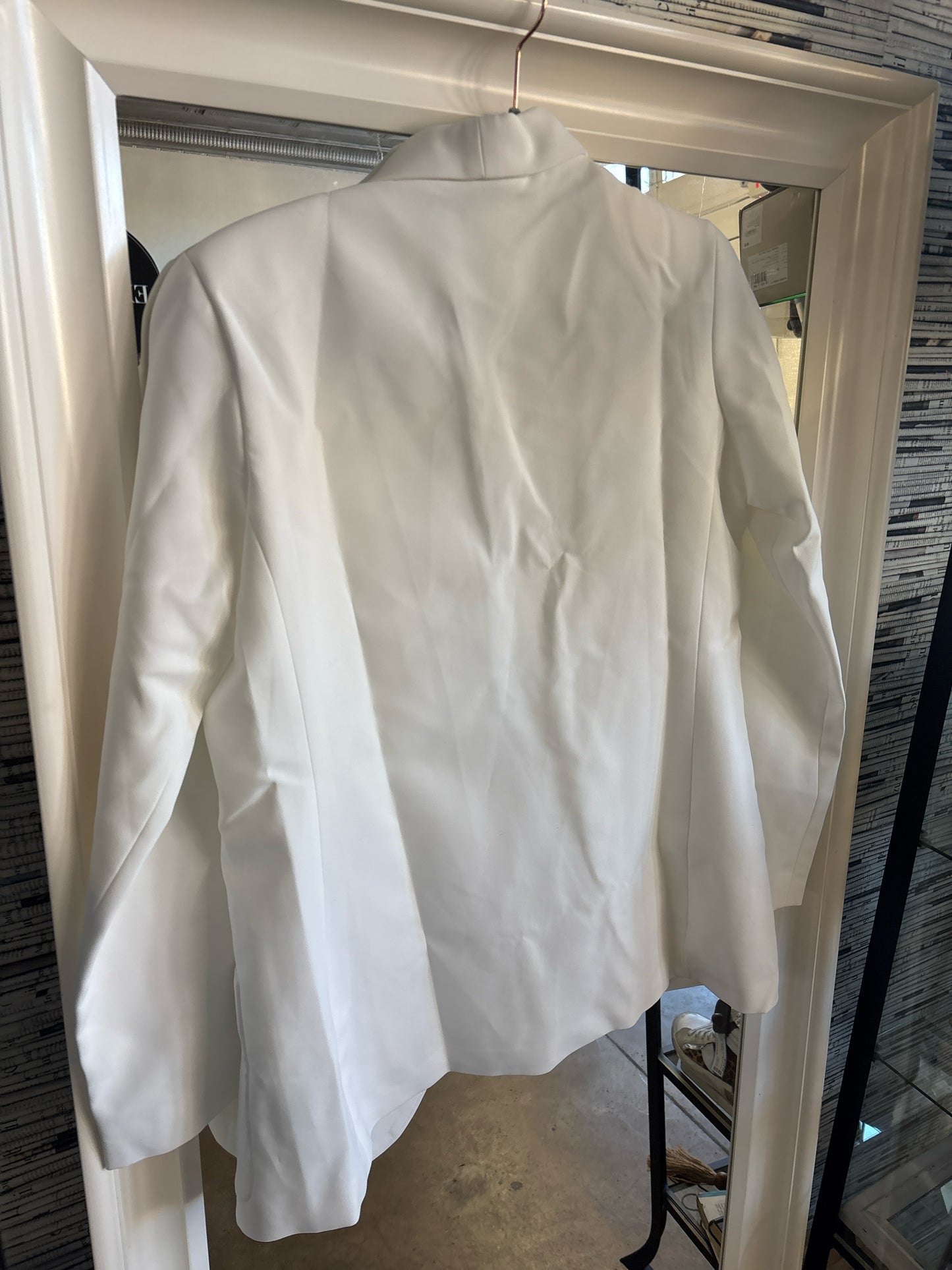 Amanda Uprichard Size L White Blazer