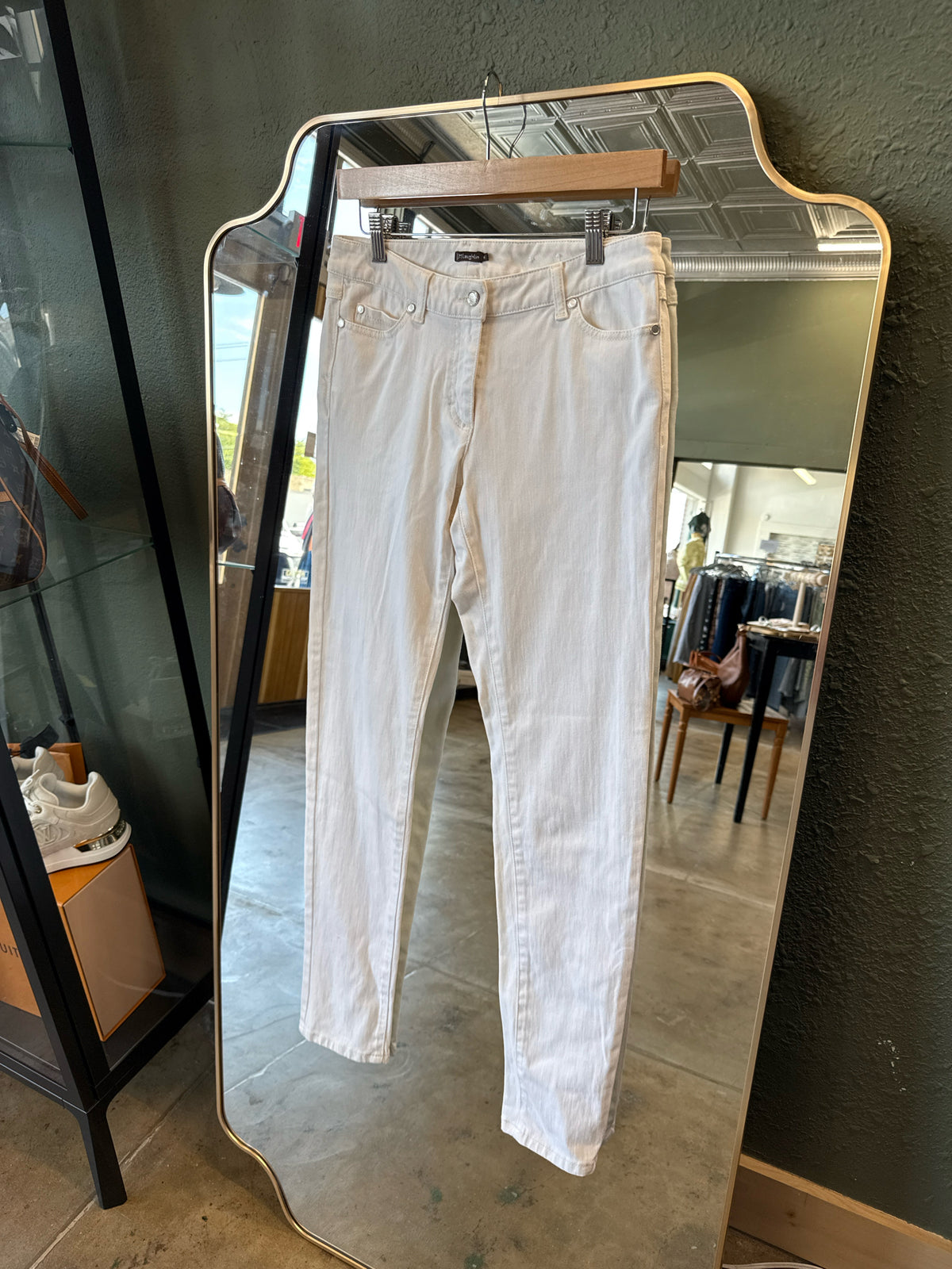 J. McLaughlin Size 4 White Pants