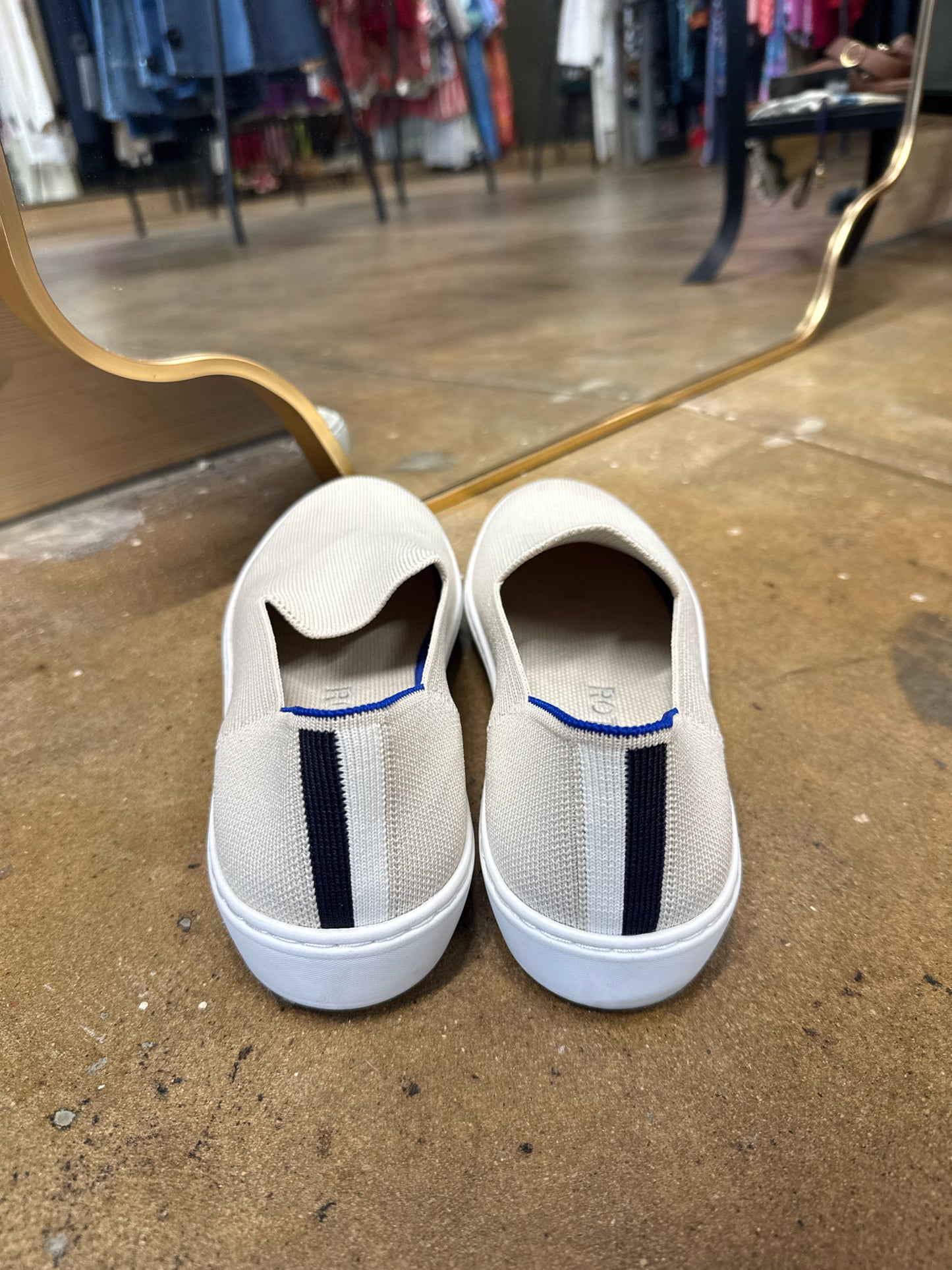 ROTHY'S Shoe Size 8 Cream Flats