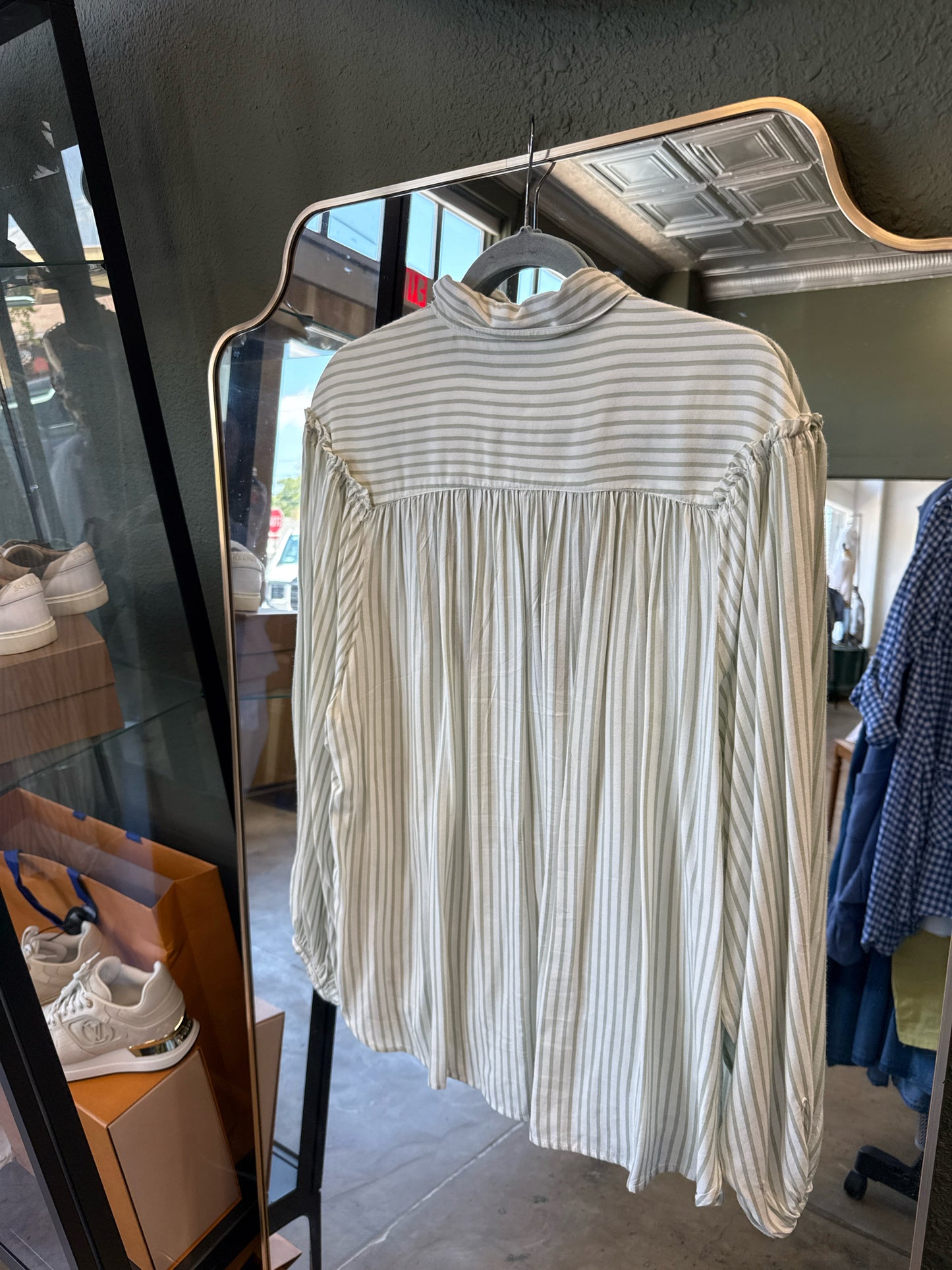 Cruel Size L White/Green Top