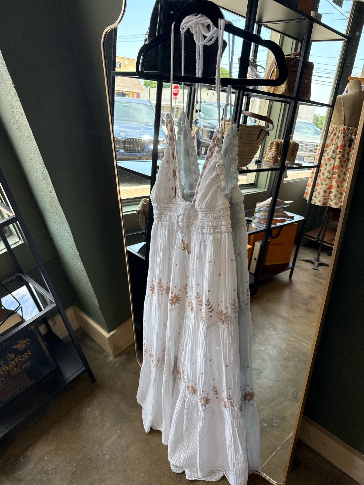 free people Size XL White maxi Dress