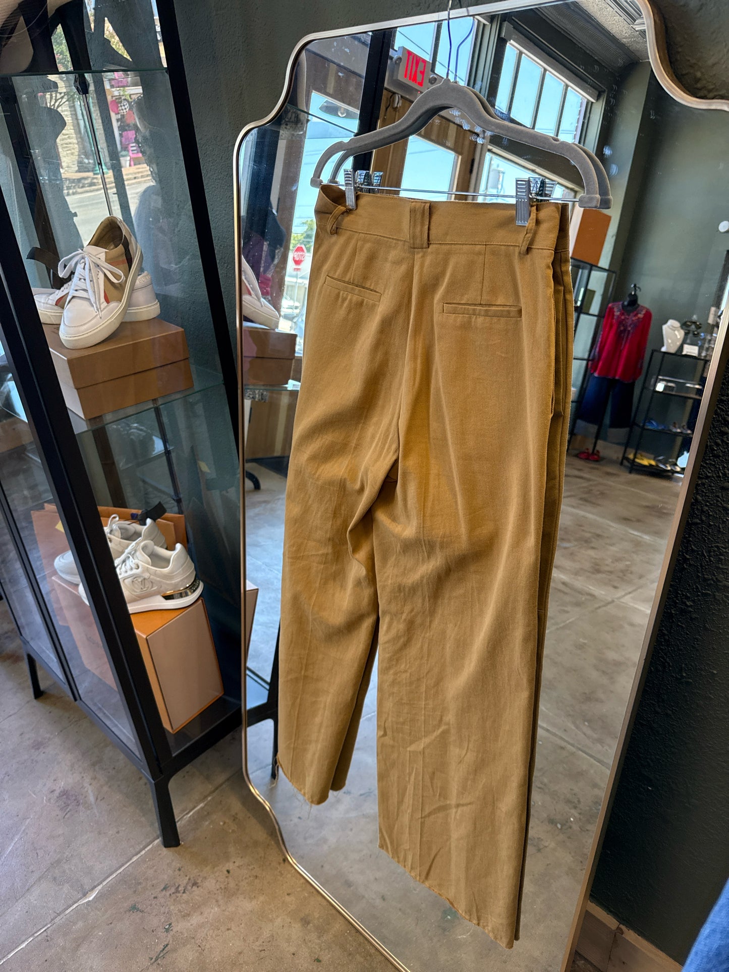 topshop Size 2 Brown Pants