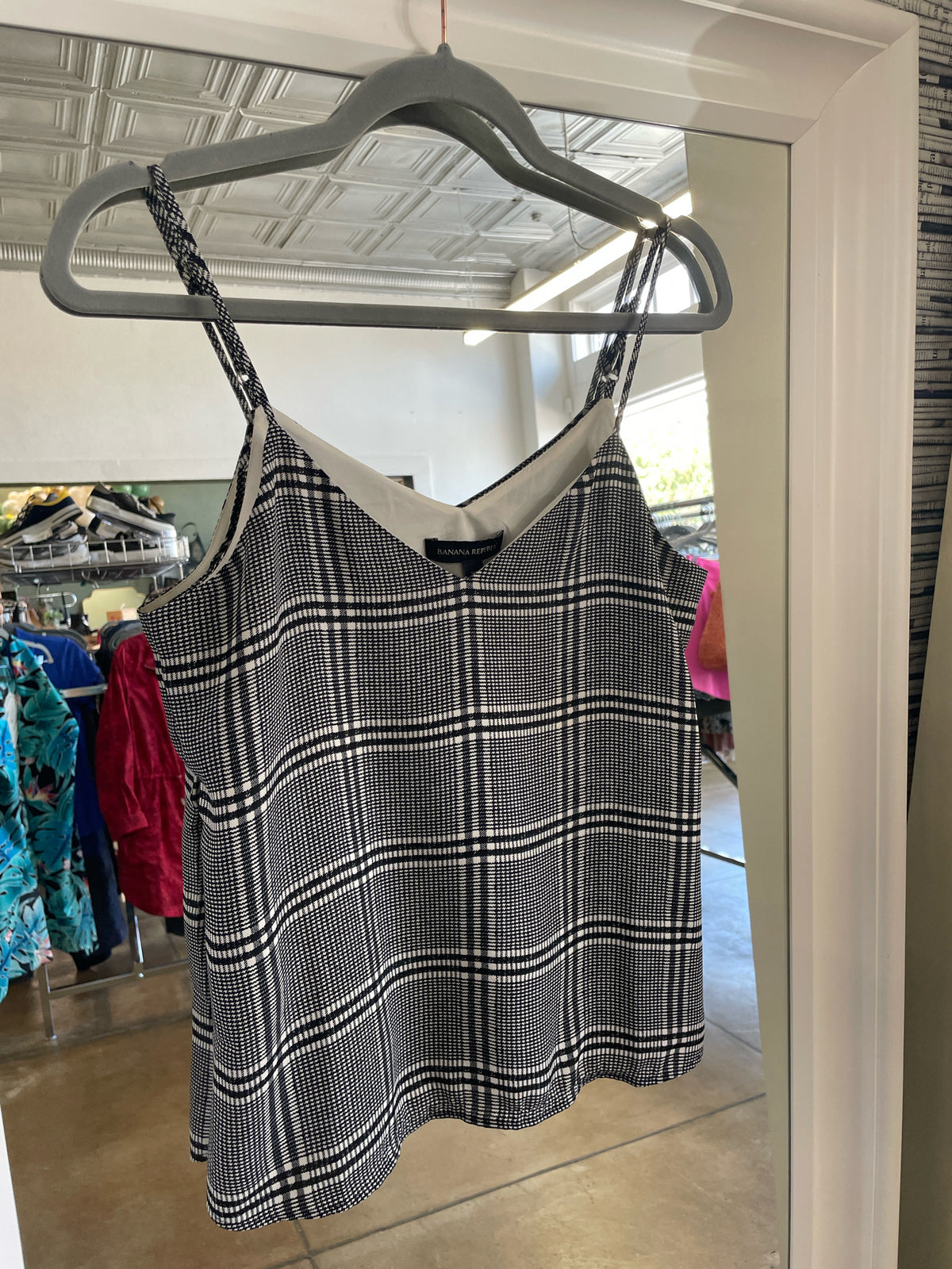 Banana Republic Size XS plaid Top